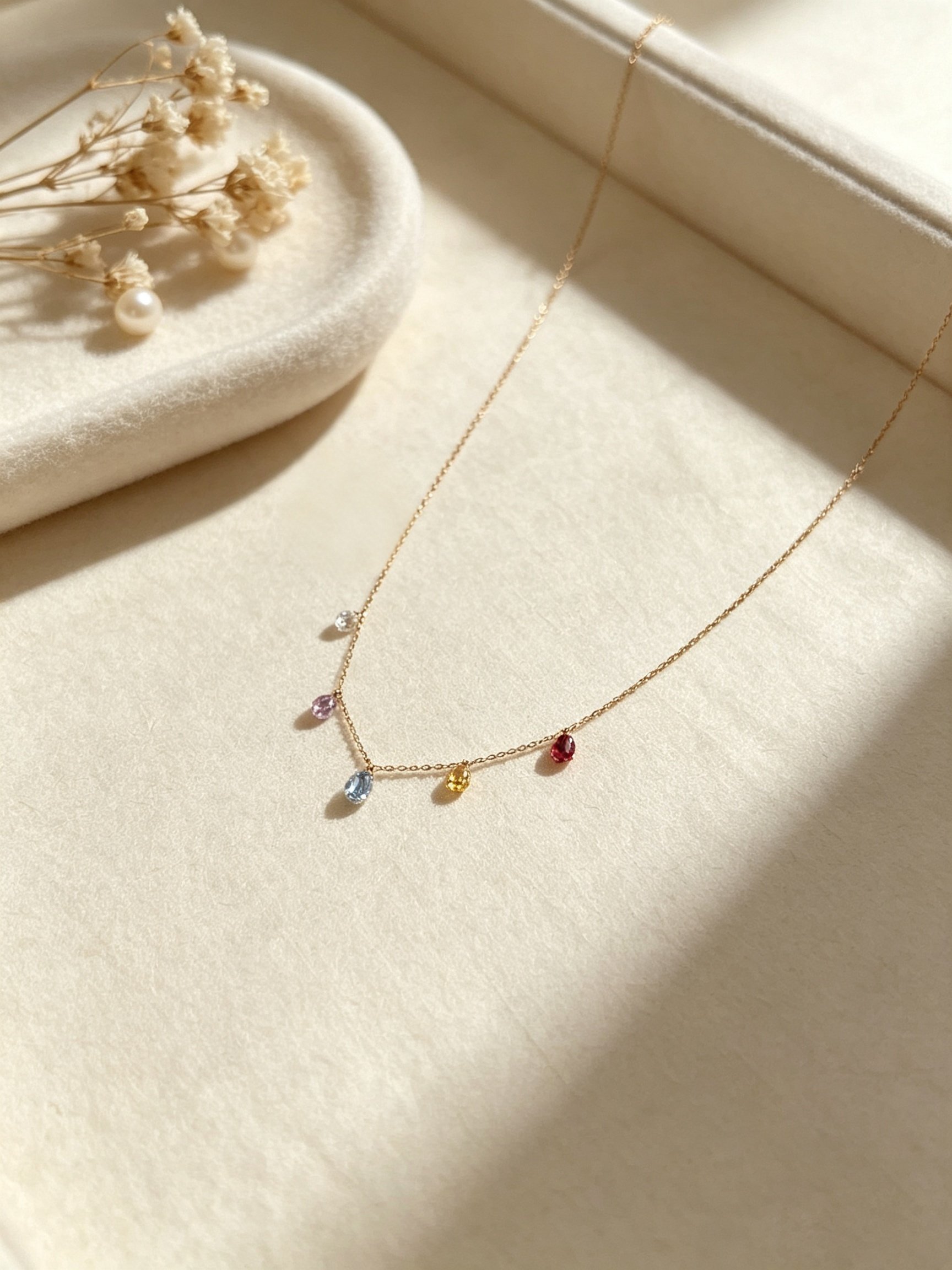 Gold Solid Chain Necklace