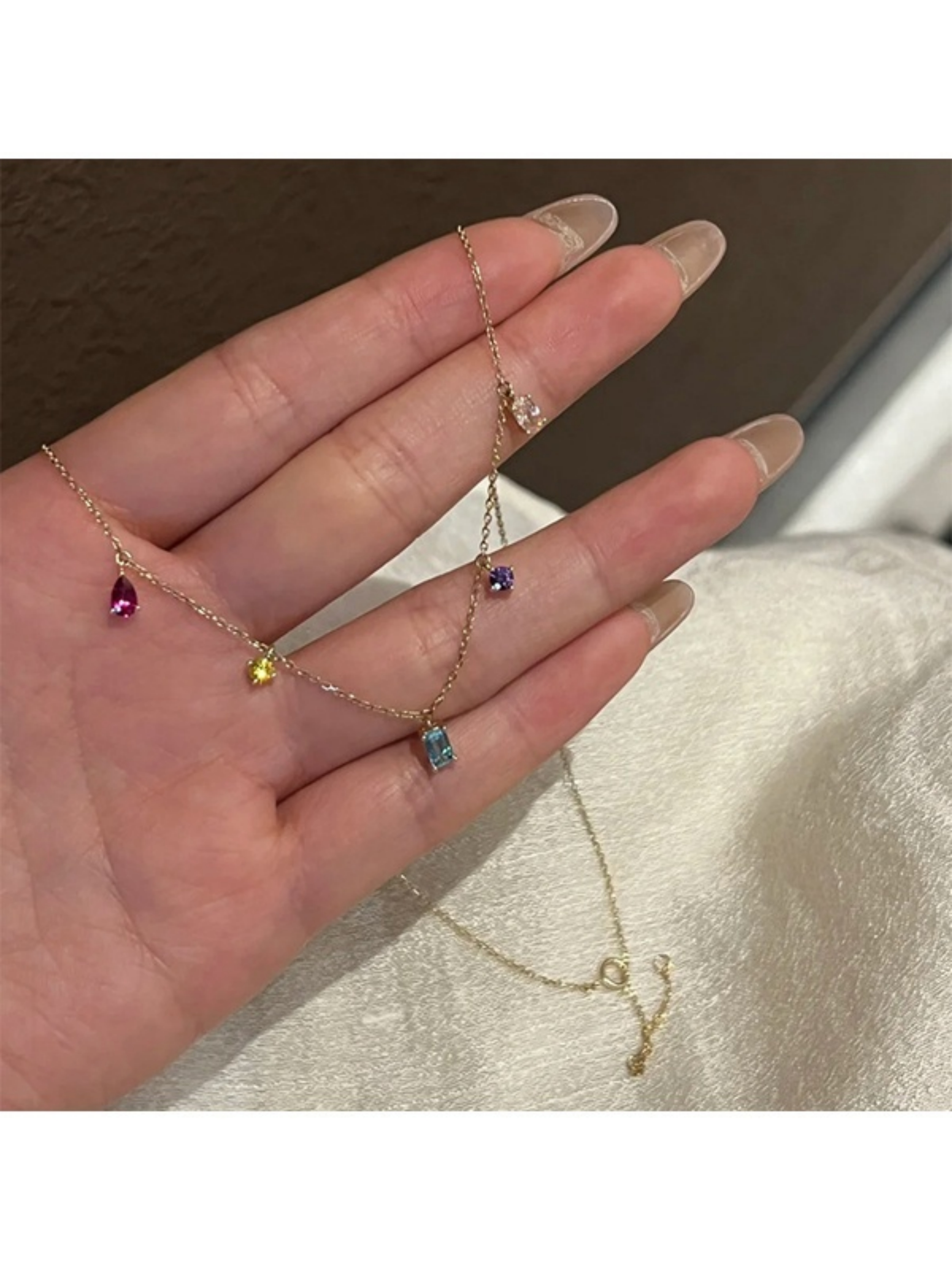 Gold Solid Chain Necklace