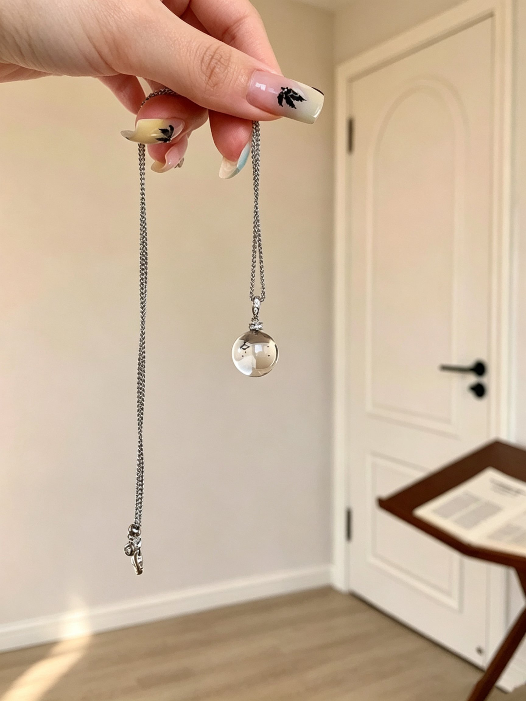 Silver Solid Chain Necklace