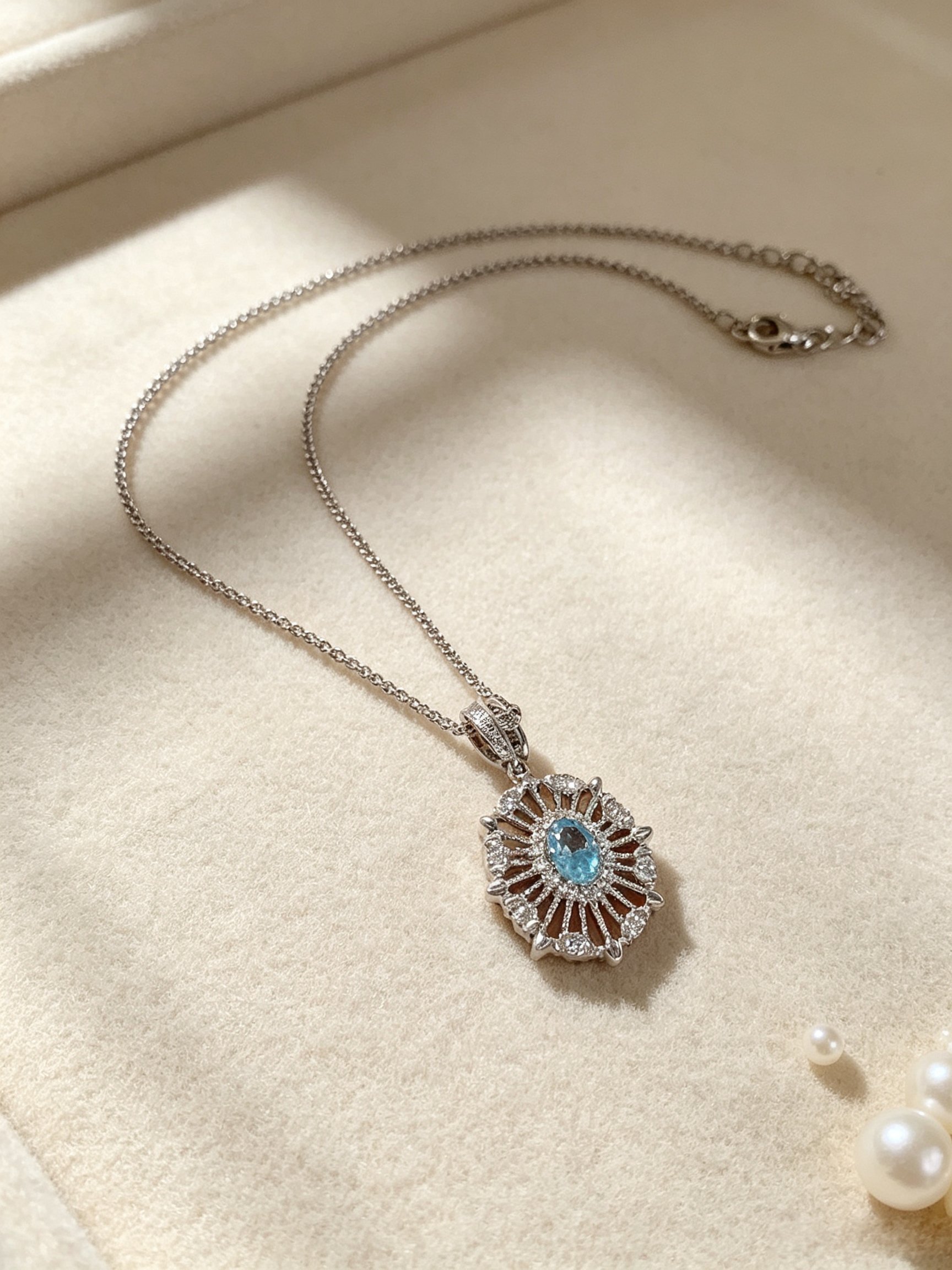 Silver Solid Chain Necklace