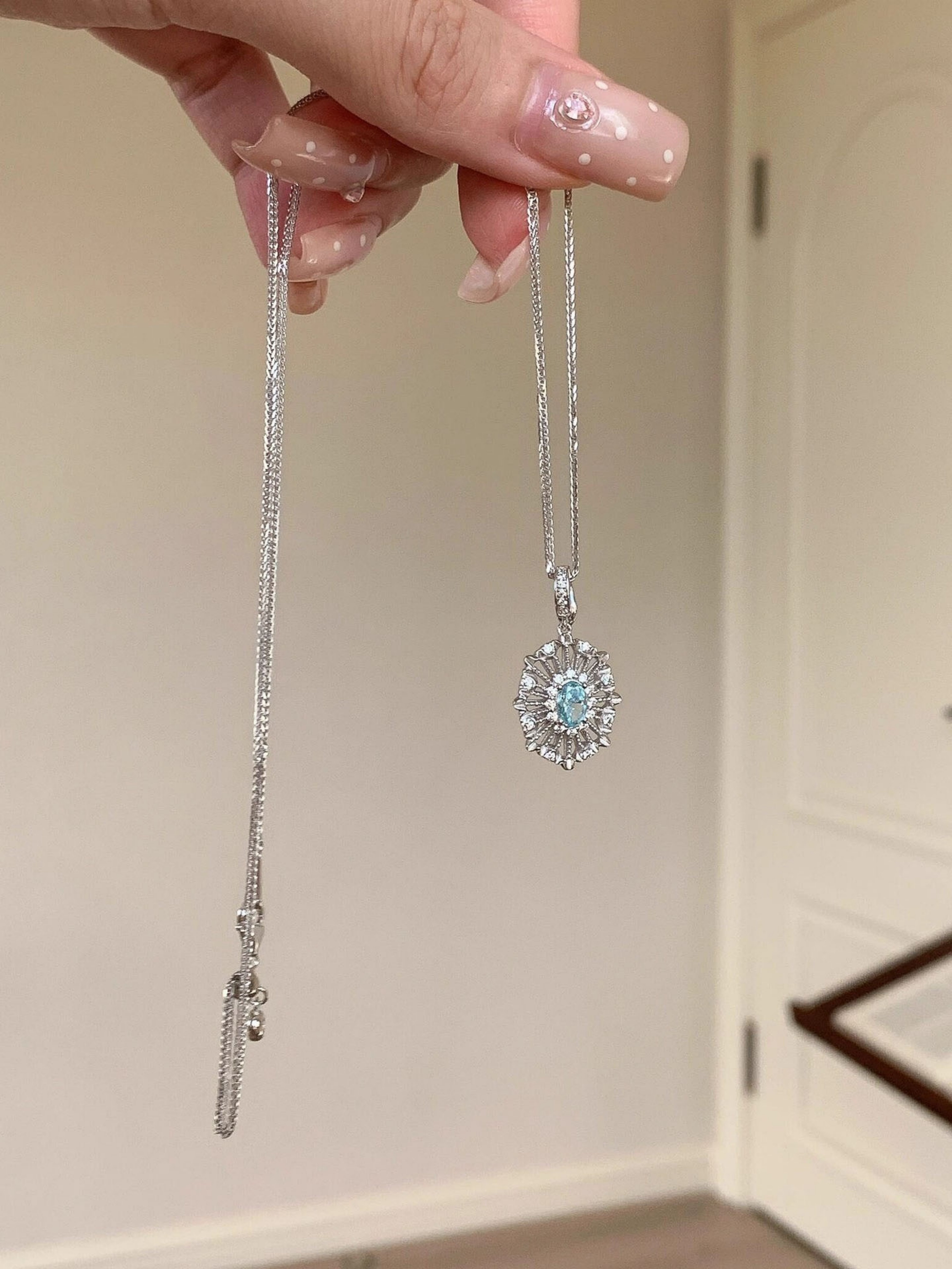 Silver Solid Chain Necklace