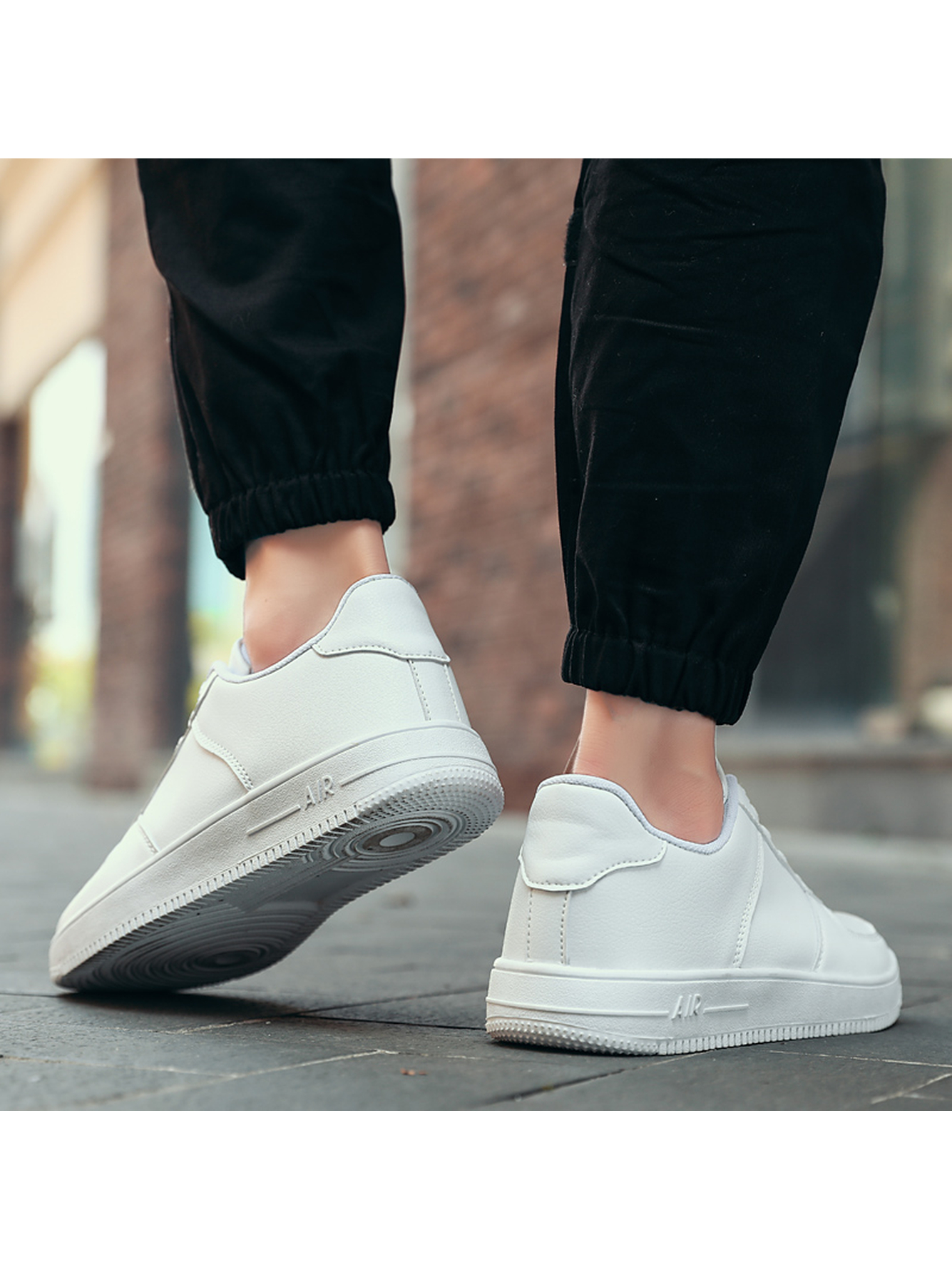 Men White Casual Sneakers