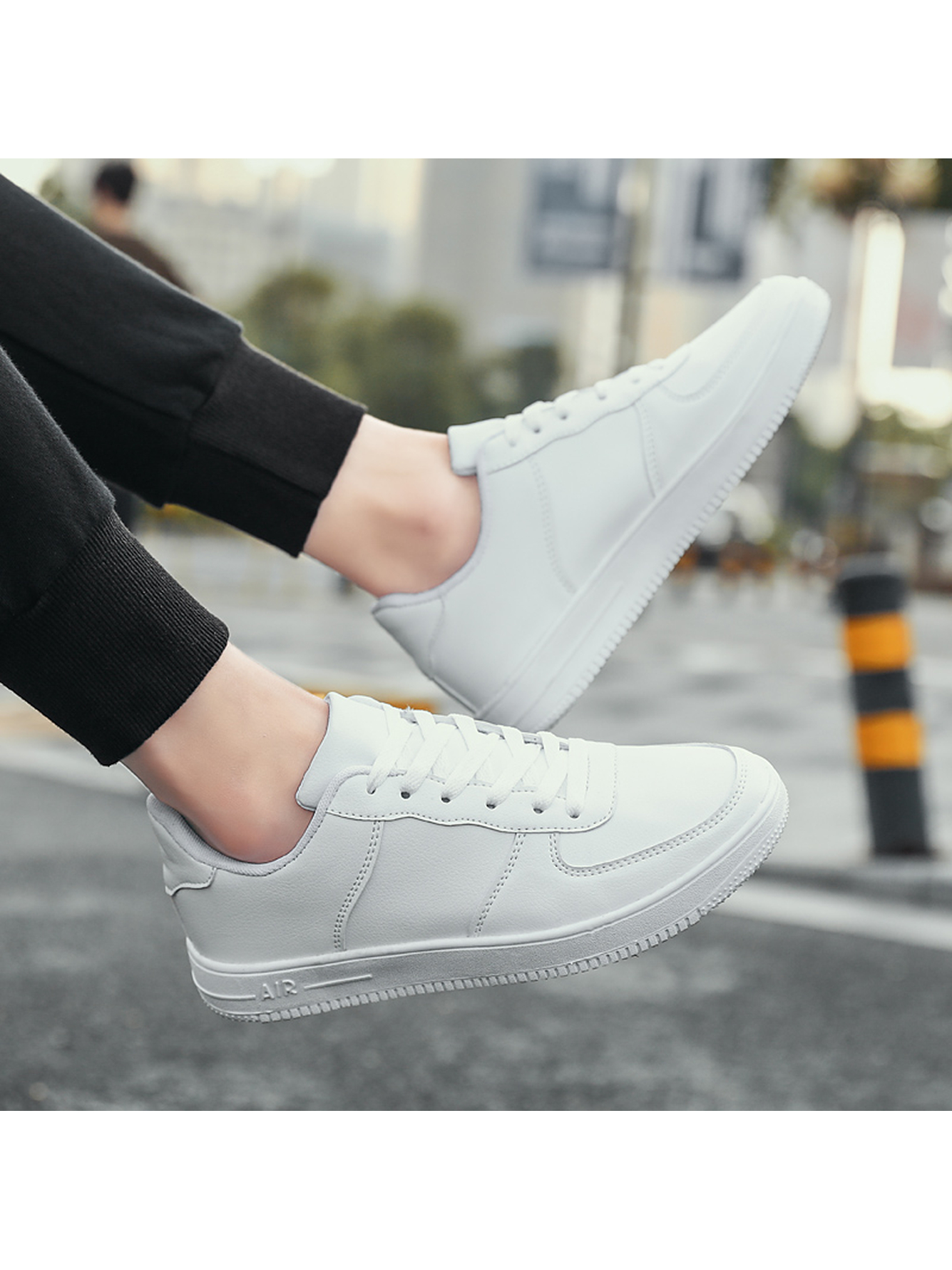 Men White Casual Sneakers