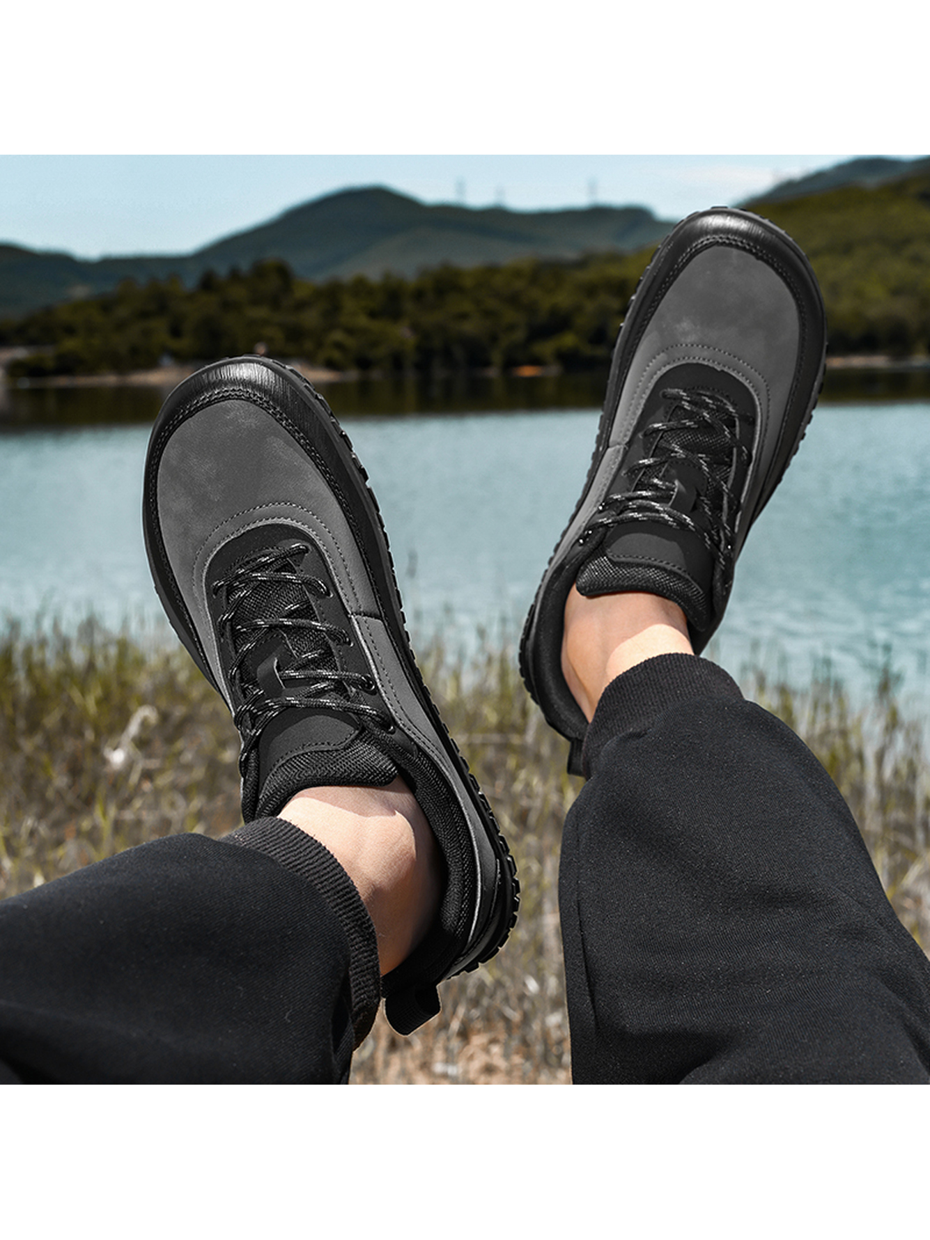Men Grey Casual Sneakers