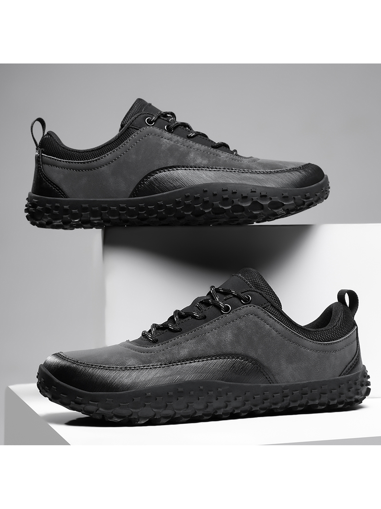 Men Grey Casual Sneakers