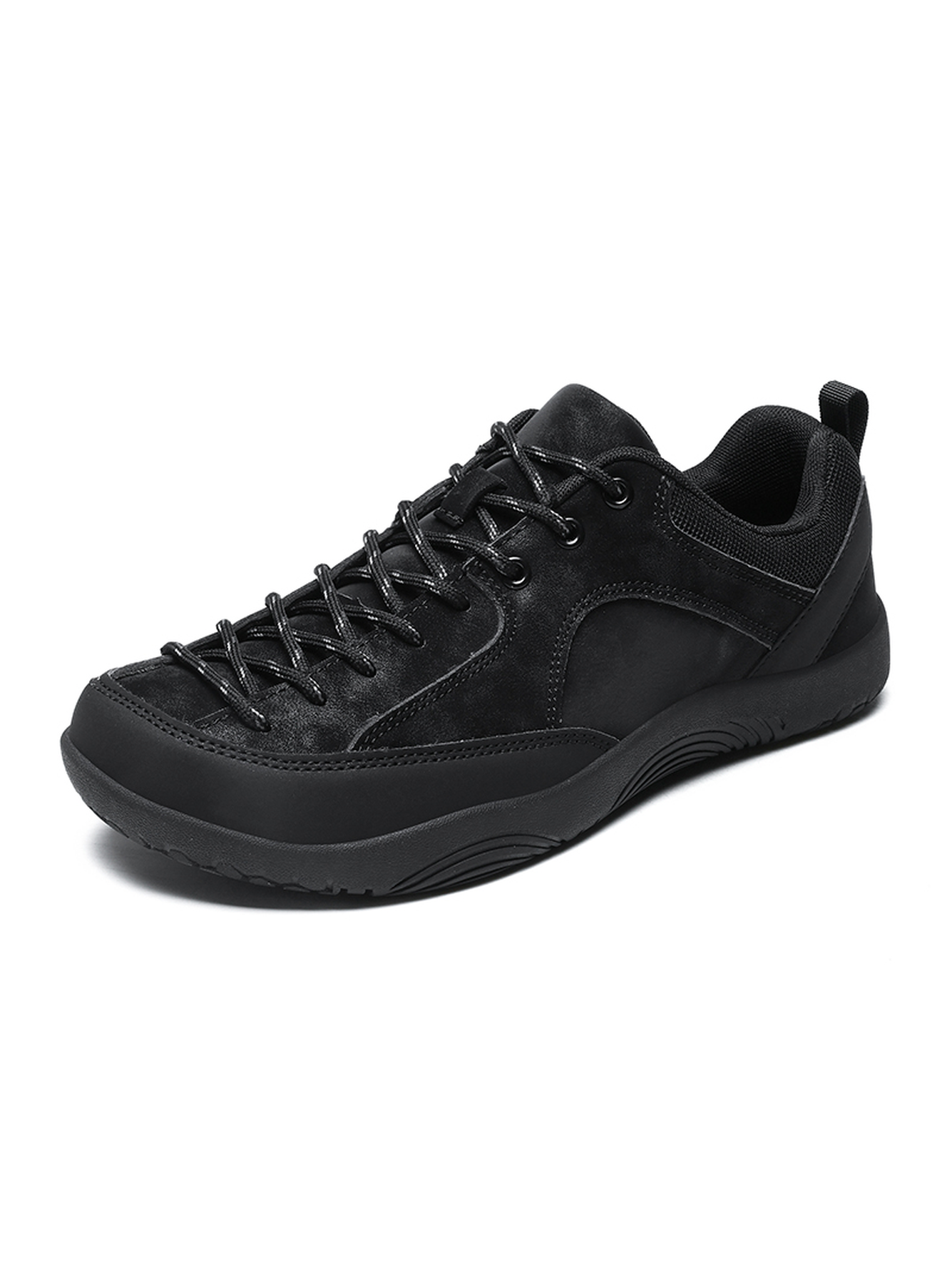 Men Black Casual Sneakers