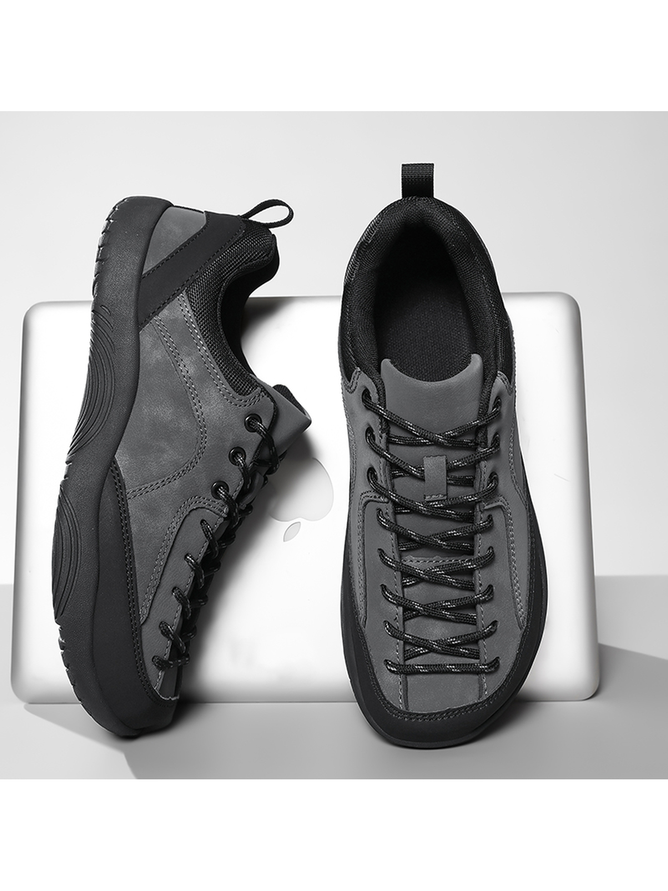 Men Grey Casual Sneakers