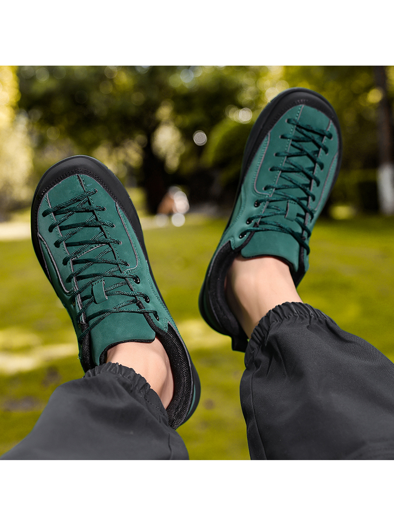 Men Green Casual Sneakers