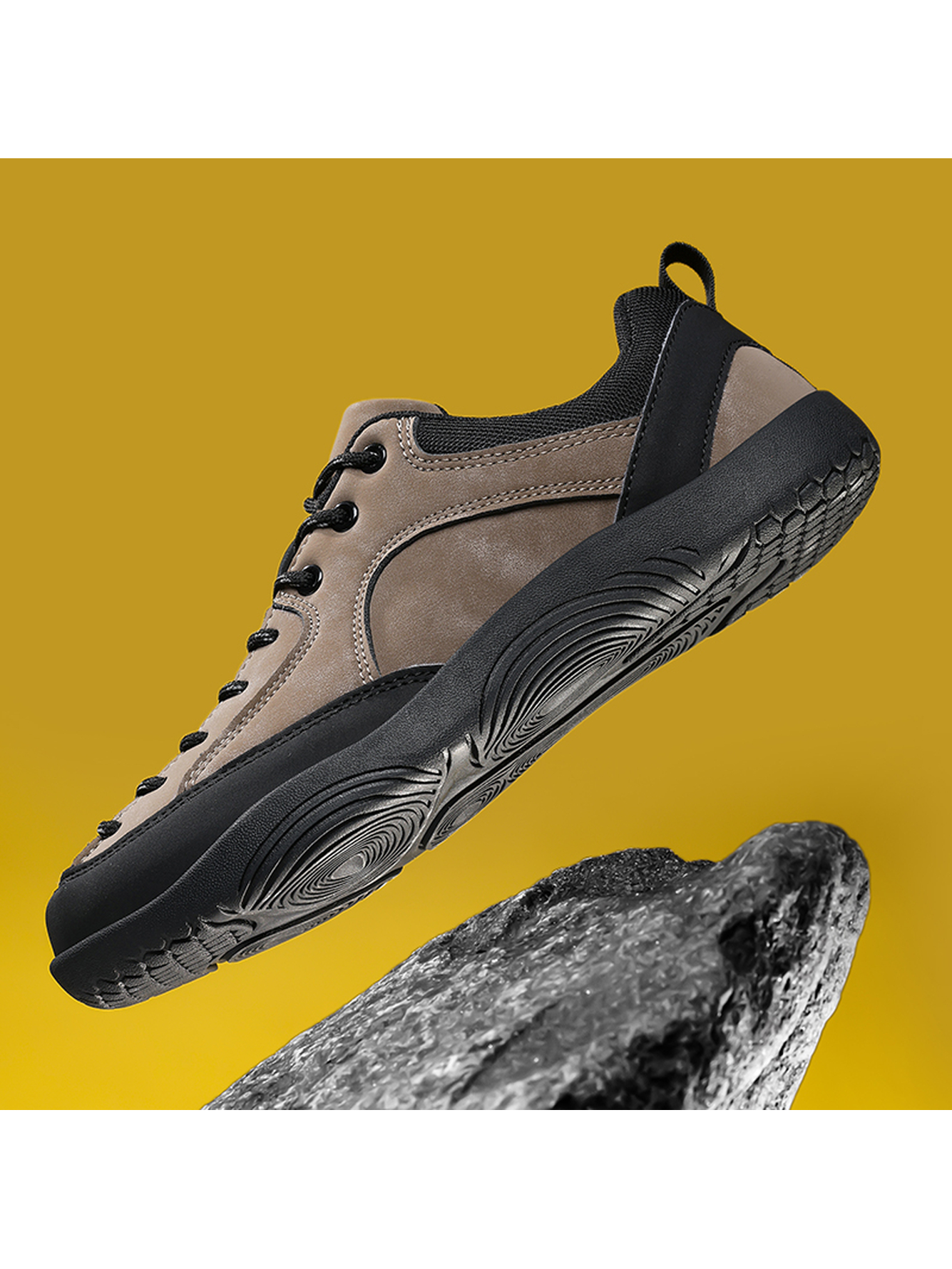 Men Brown Comfort Sneakers