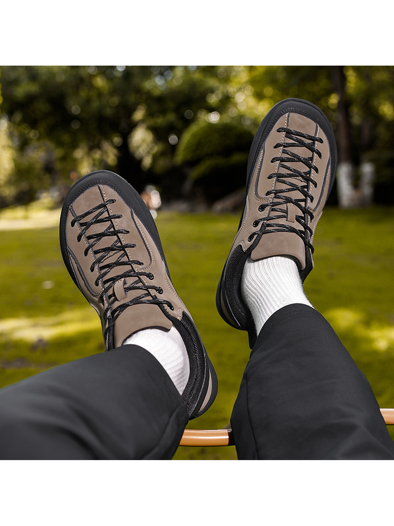 Men Brown Comfort Sneakers