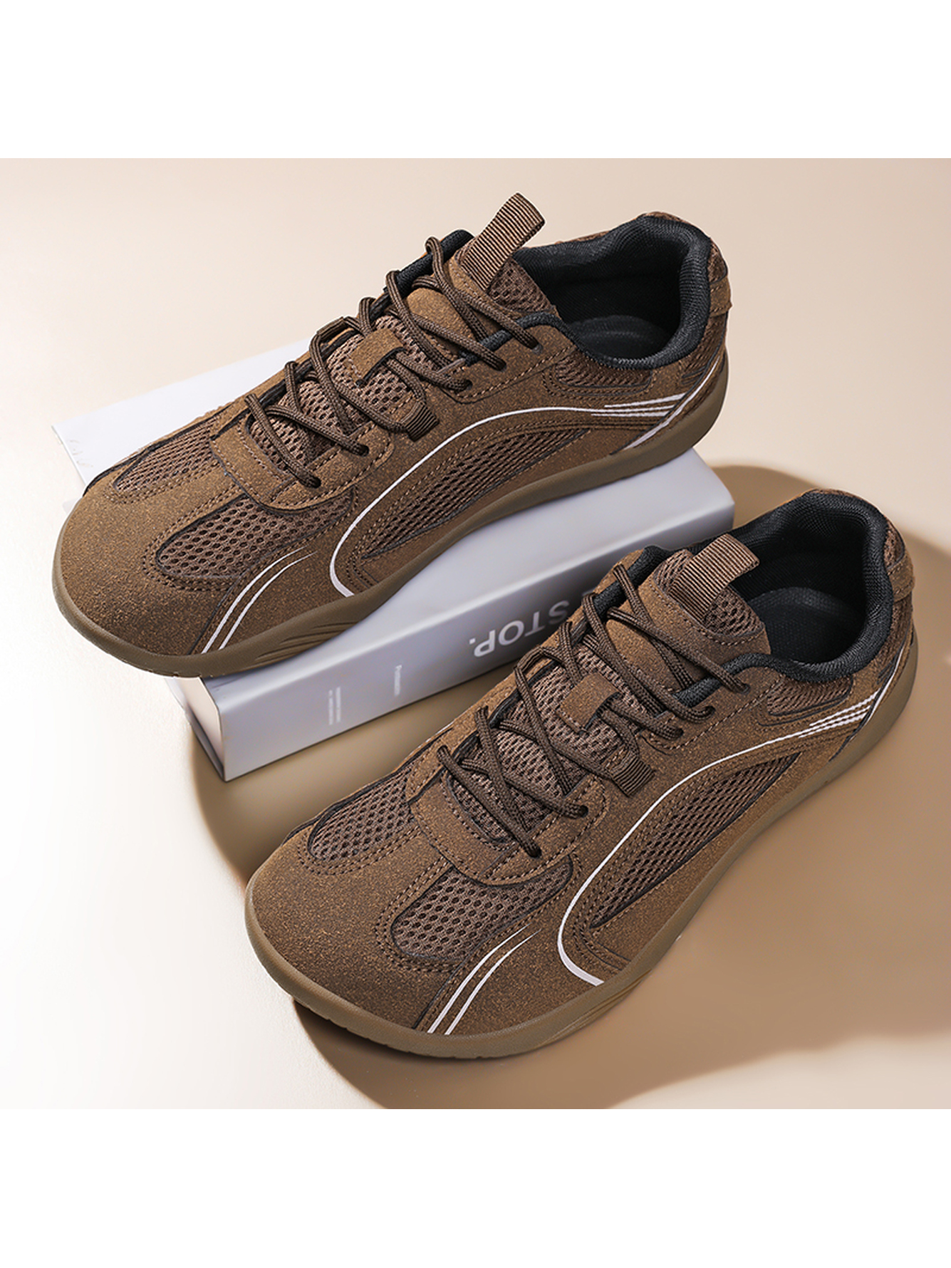 Men Brown Casual Sneakers