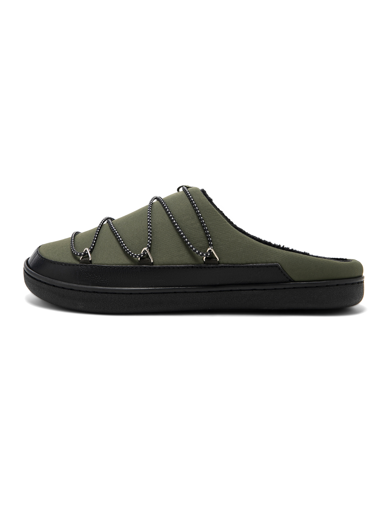 Men Olive Casual Slippers