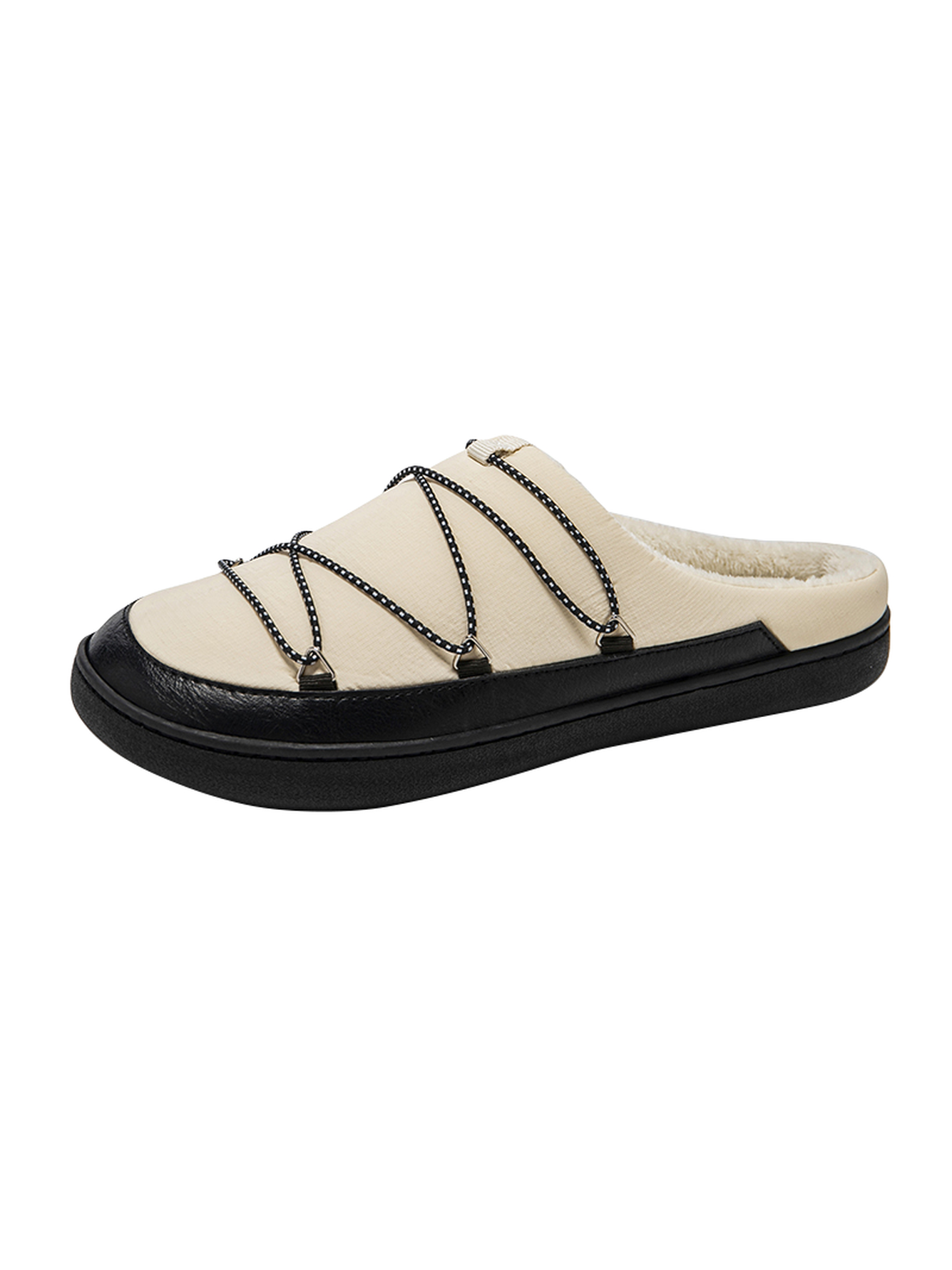 Men Beige Comfort Slippers