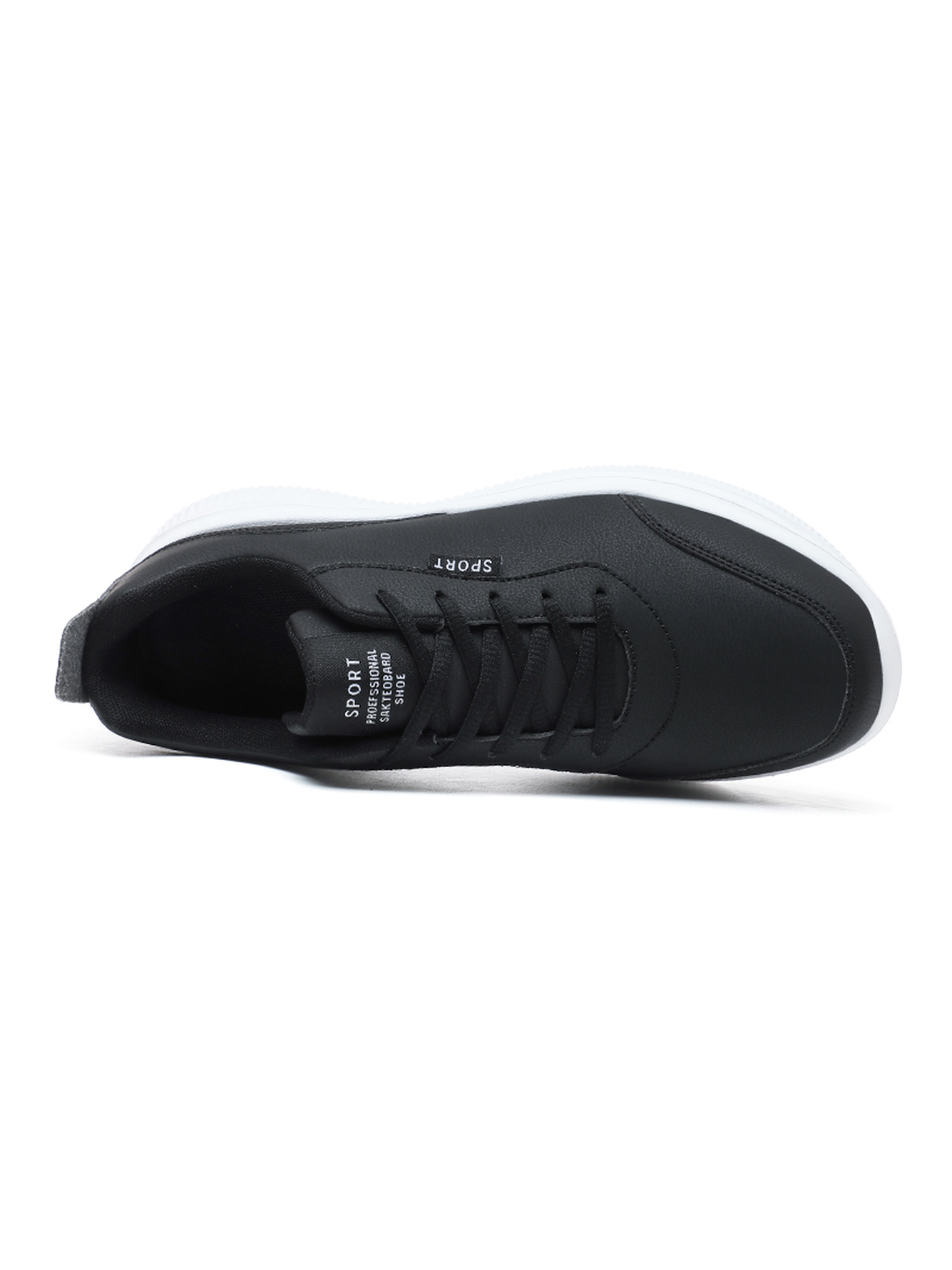 Men Black Casual Comfort Sneakers