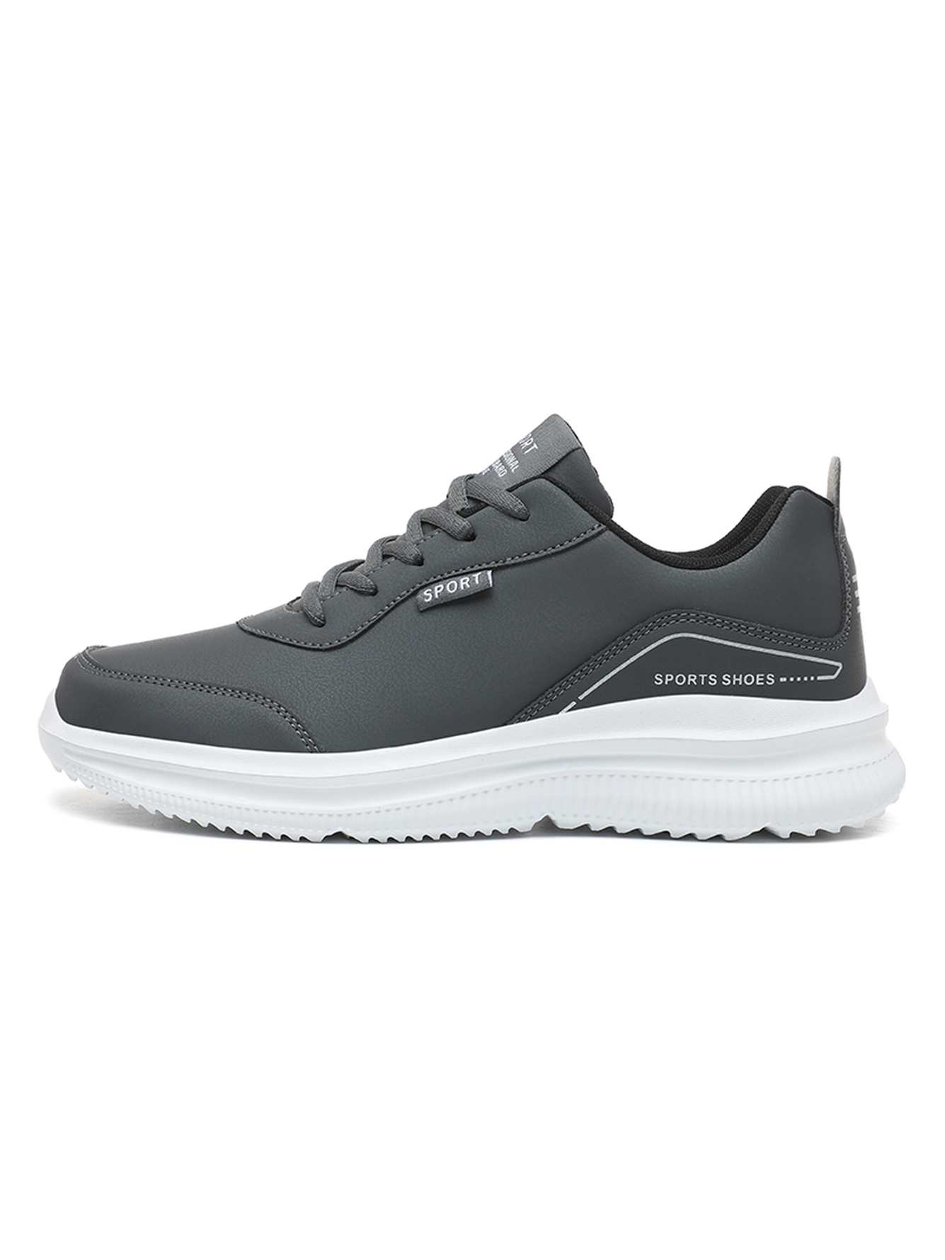 Men Grey Casual Sneakers