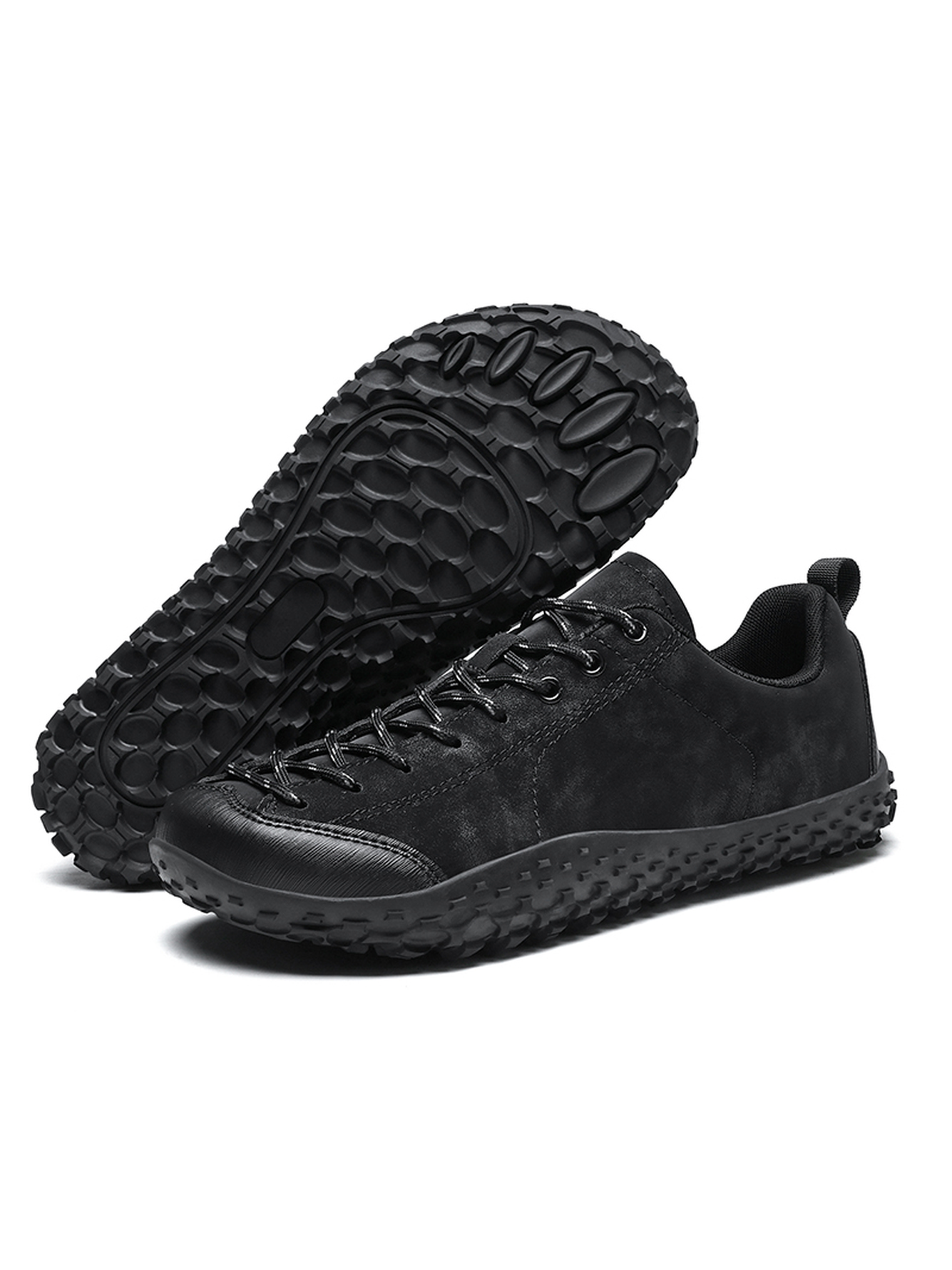Men Black Casual Sneakers