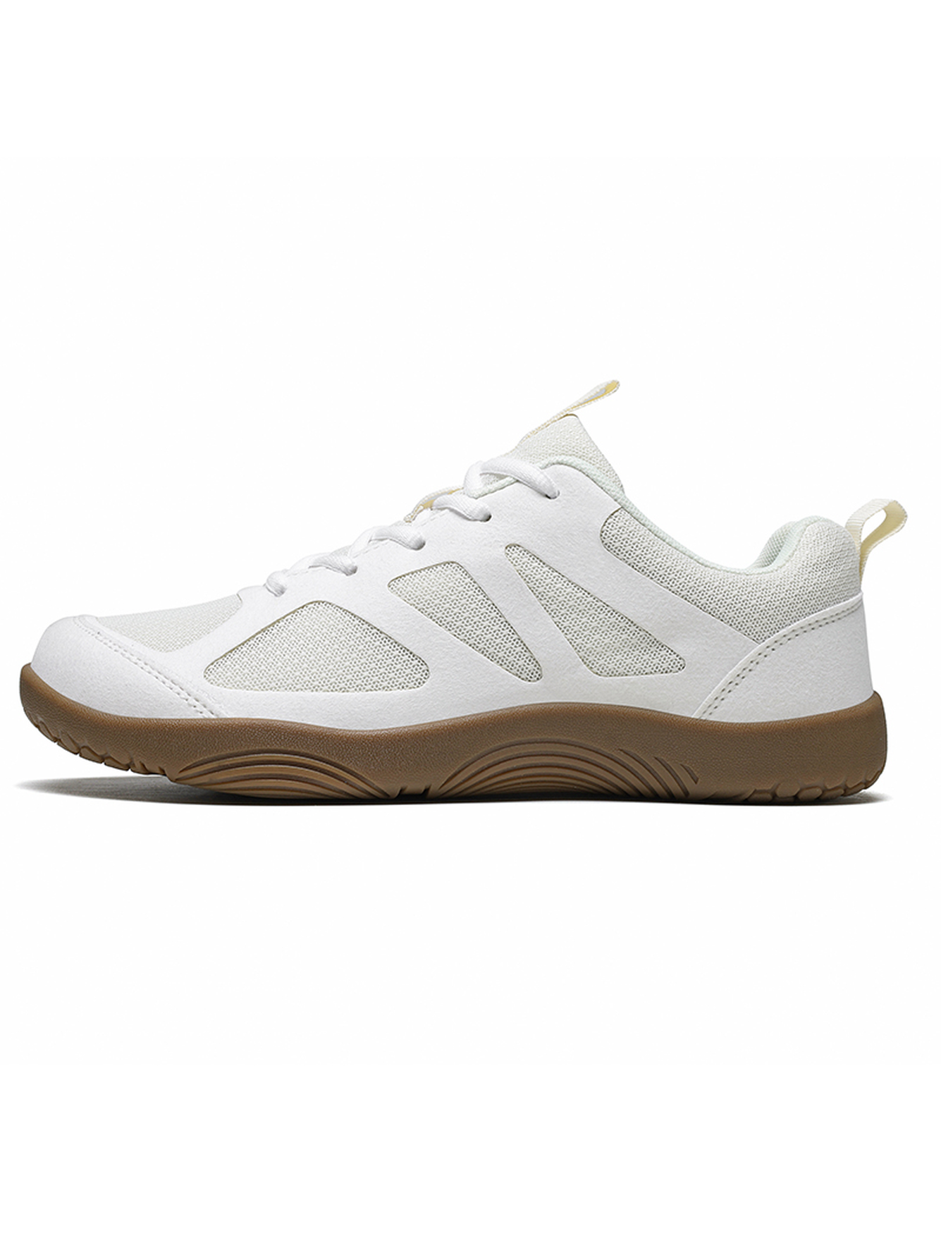 Men White Lightweight Casual Sneakers
