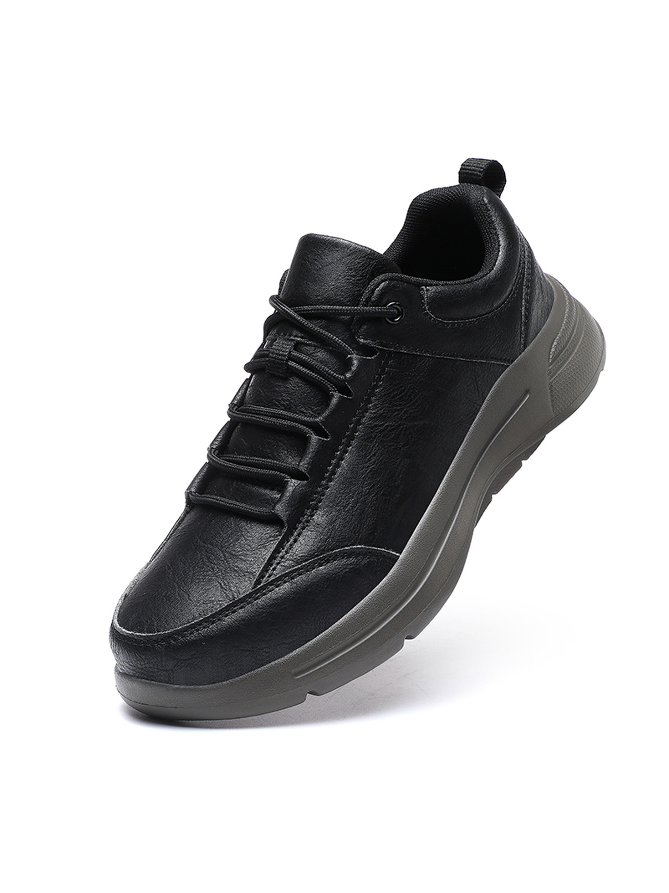 Men Black Casual Sneakers