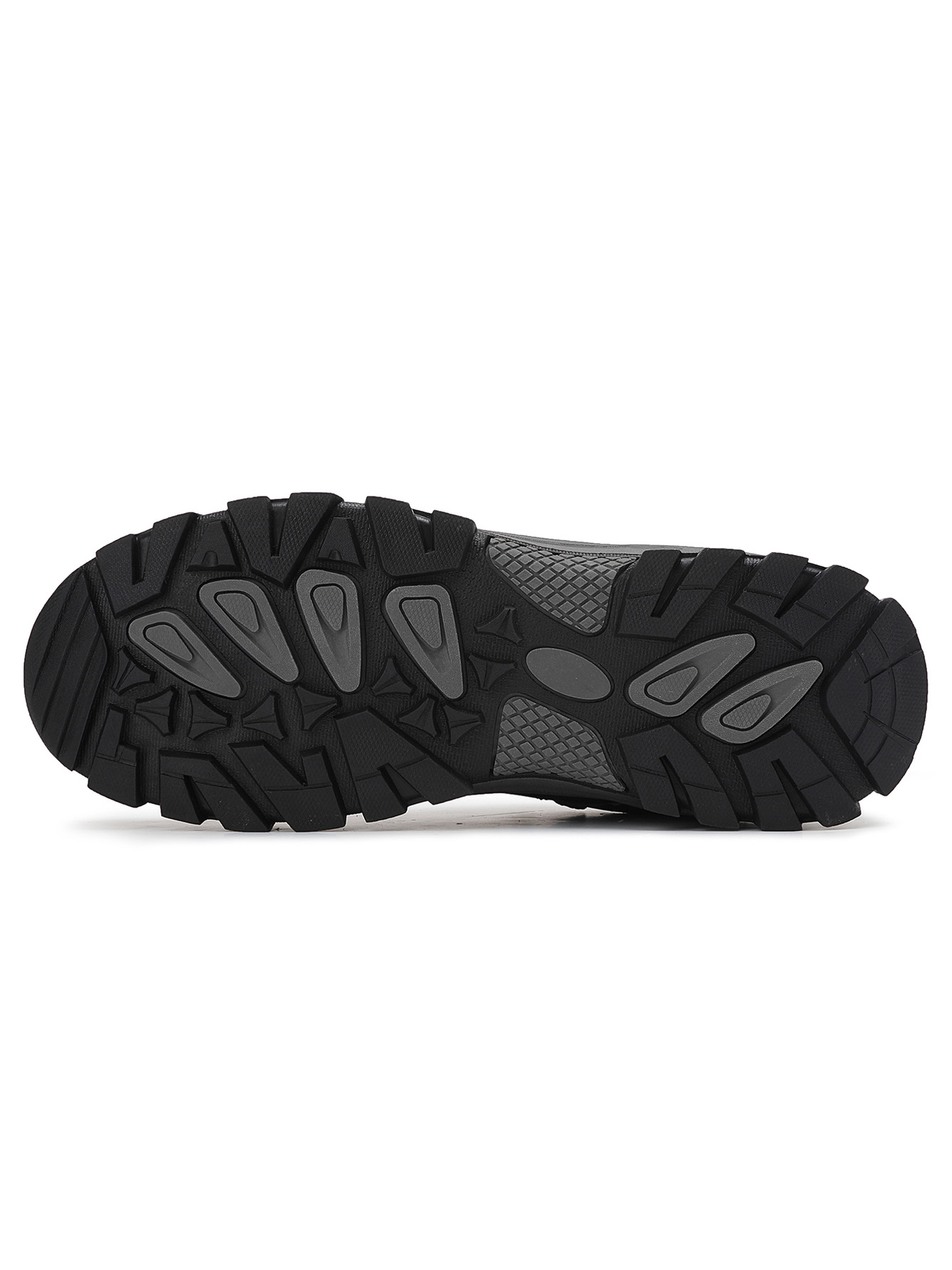 Men Black Outdoor Hiking Sneakers