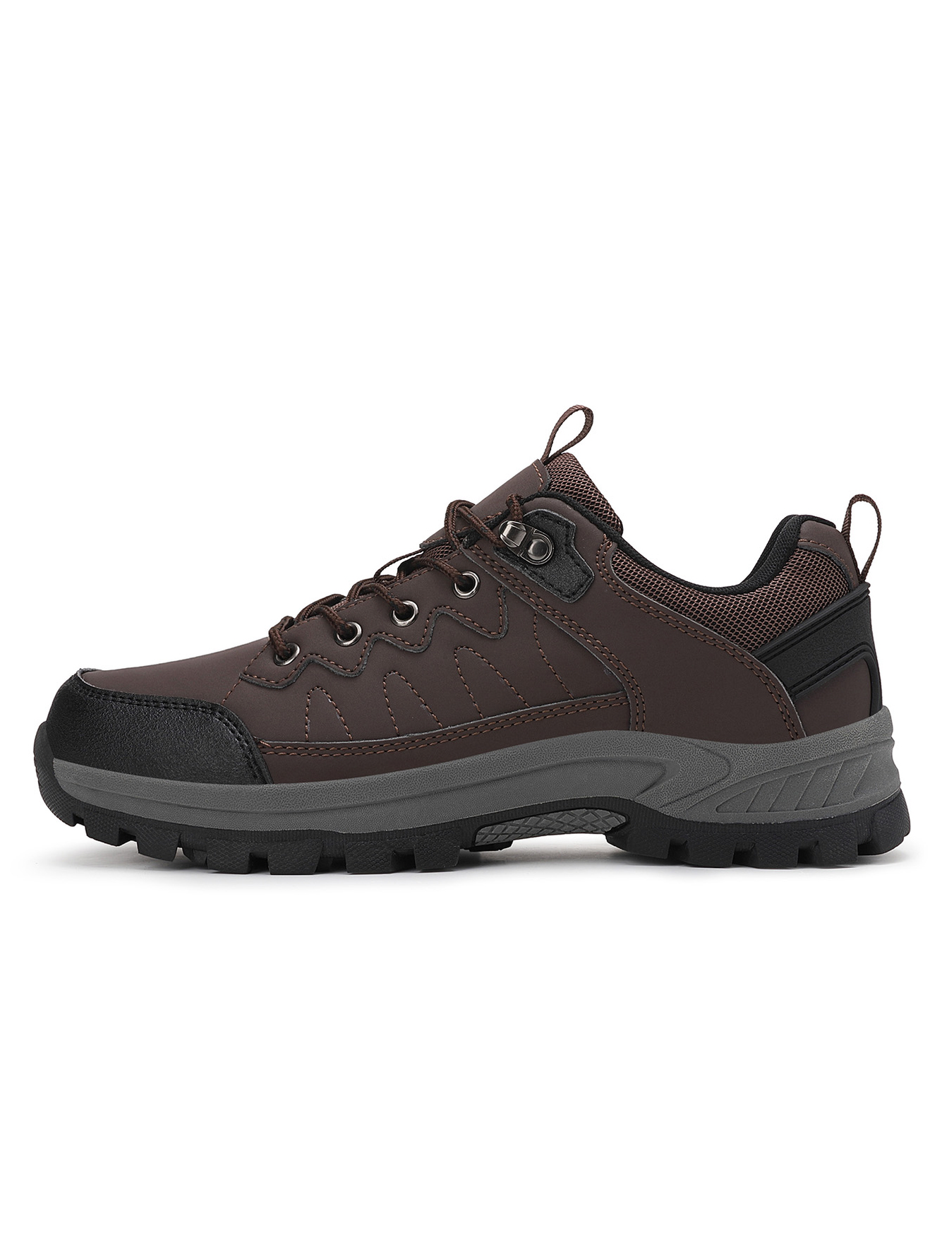 Men Brown Hiking Sneakers