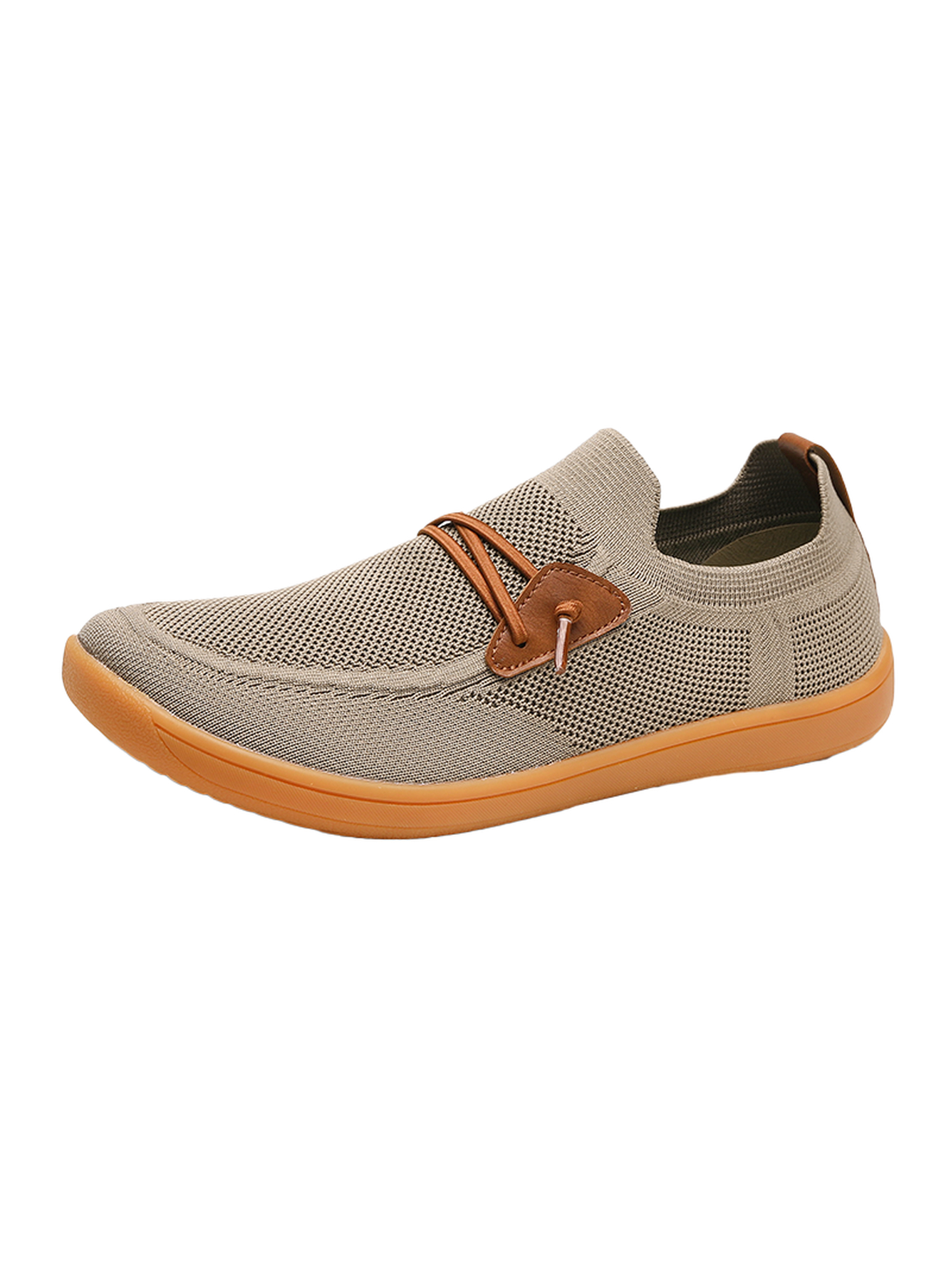 Men Brown Slip-On Casual Shoes