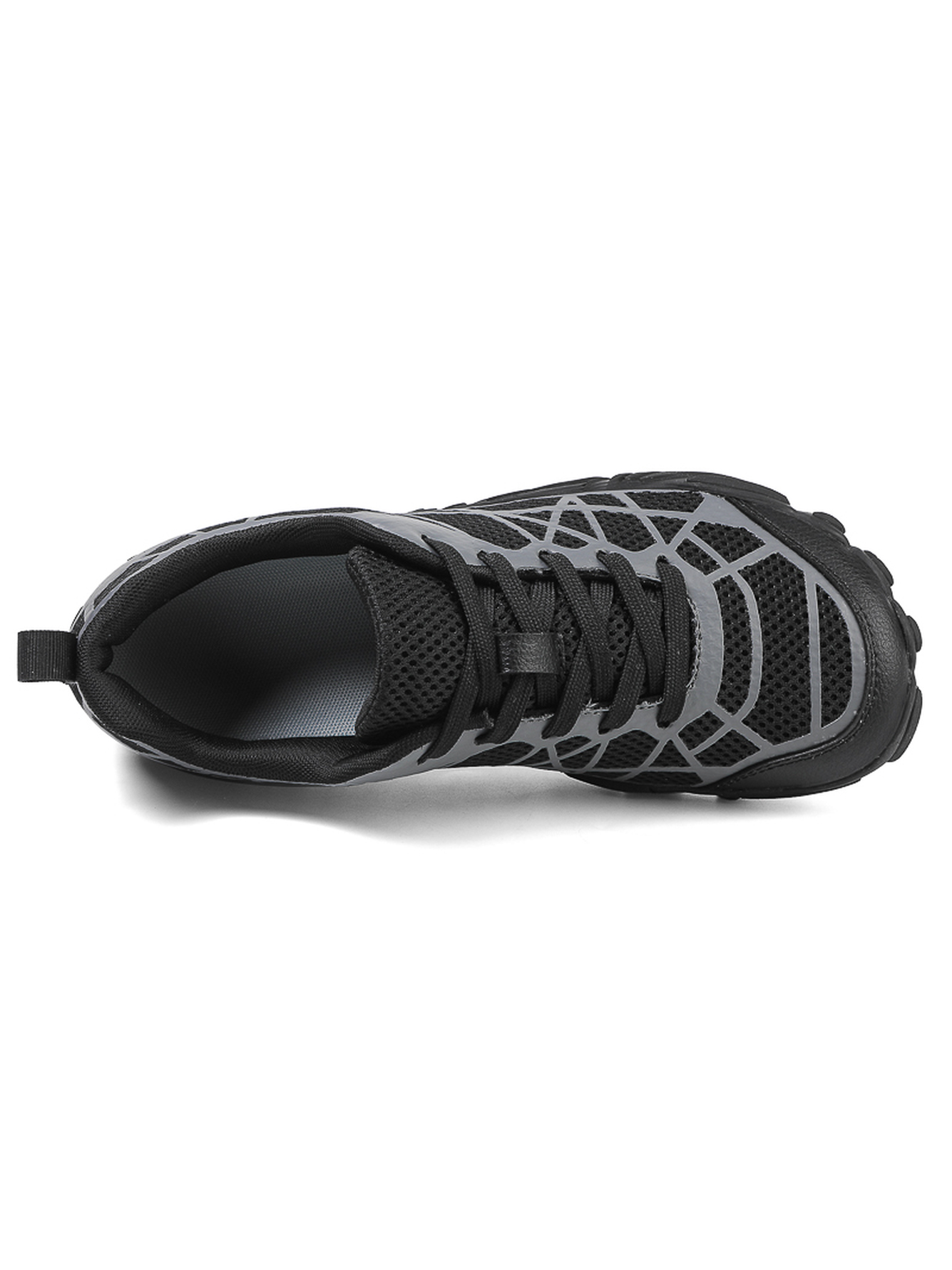 Men Black Mesh Aqua Sneakers