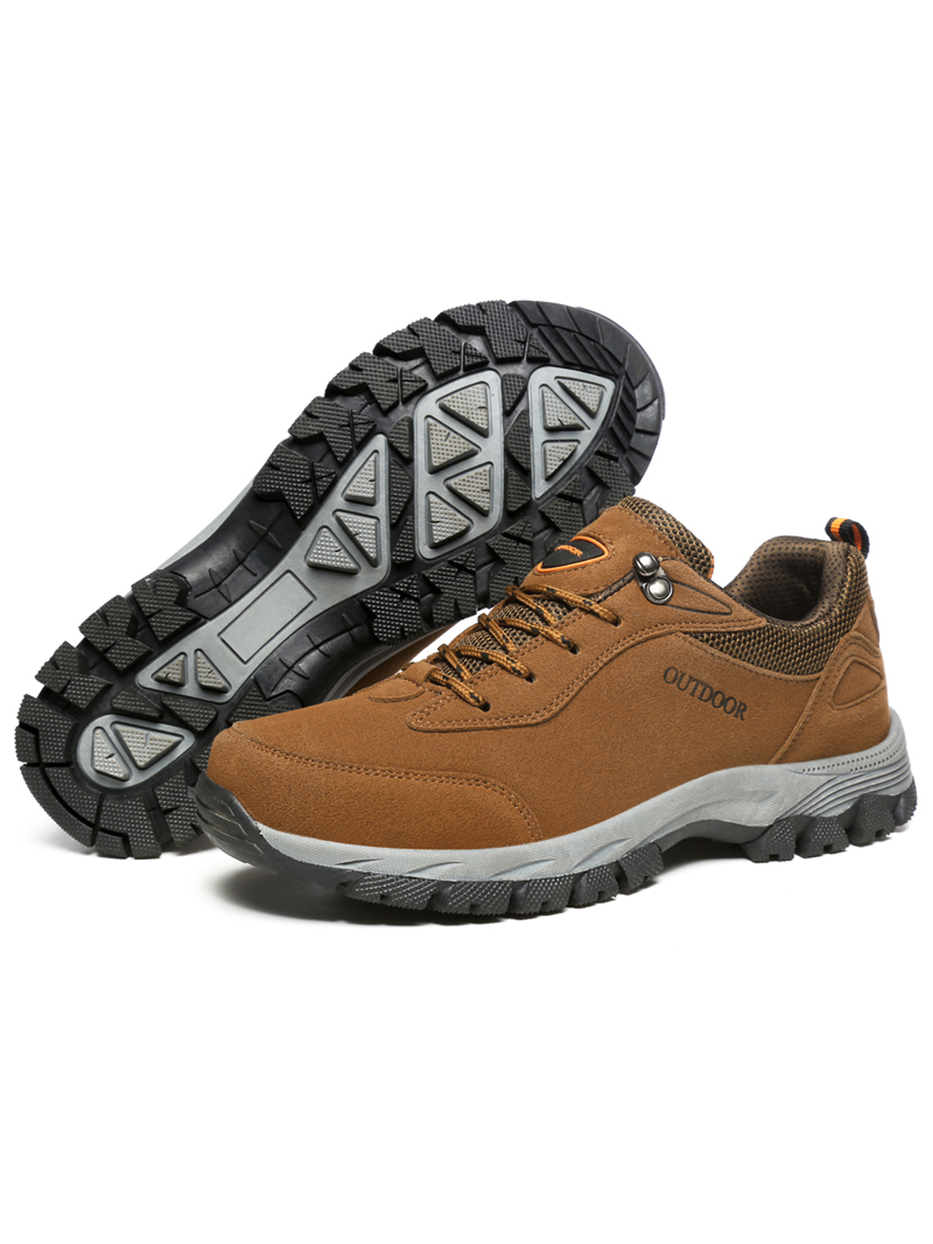 Men Brown Outdoor Casual Sneakers