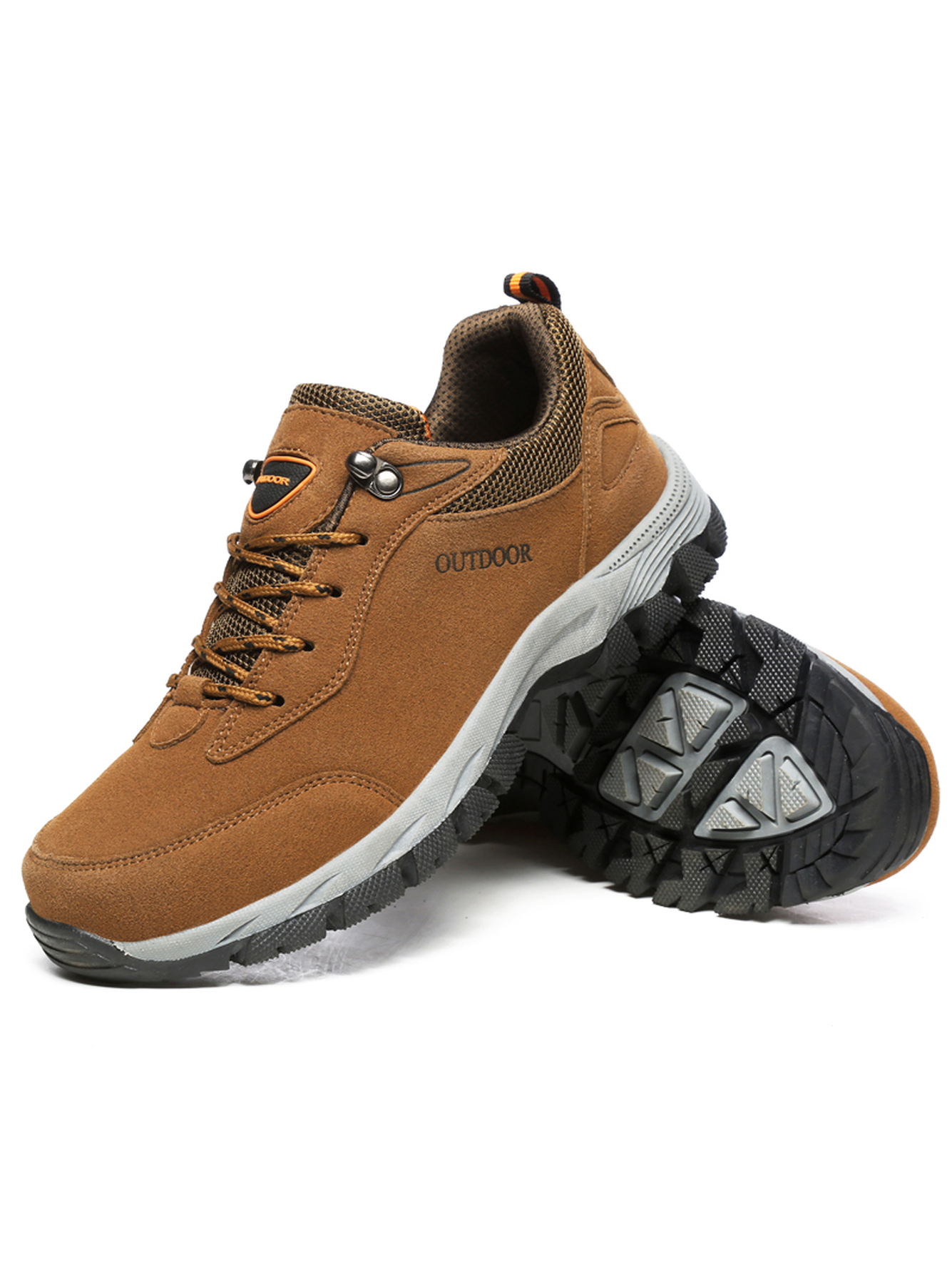 Men Brown Outdoor Casual Sneakers
