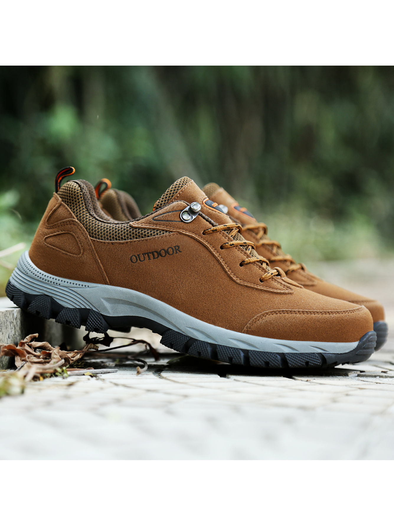 Men Brown Outdoor Casual Sneakers