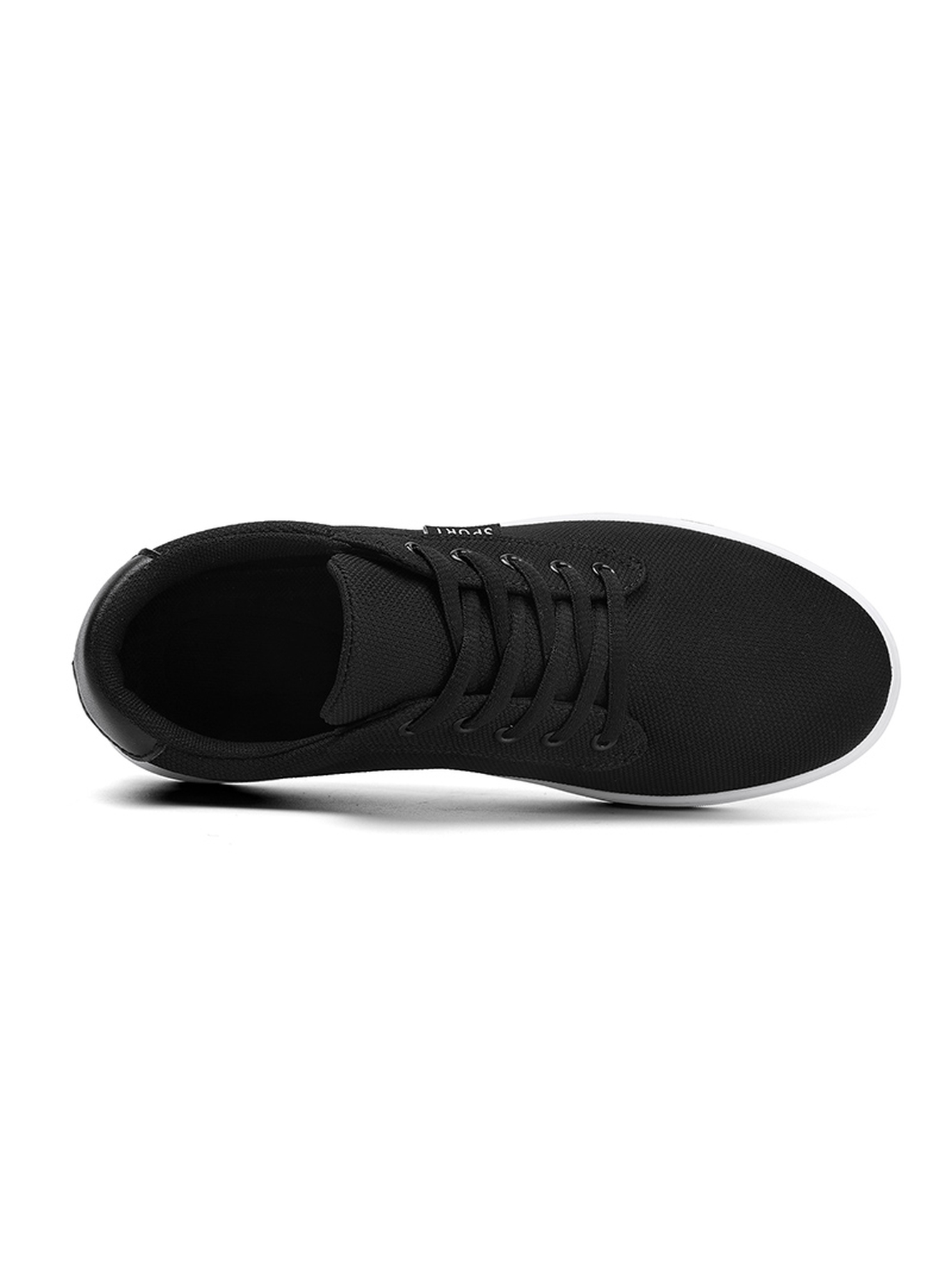 Men Black Casual Sneakers