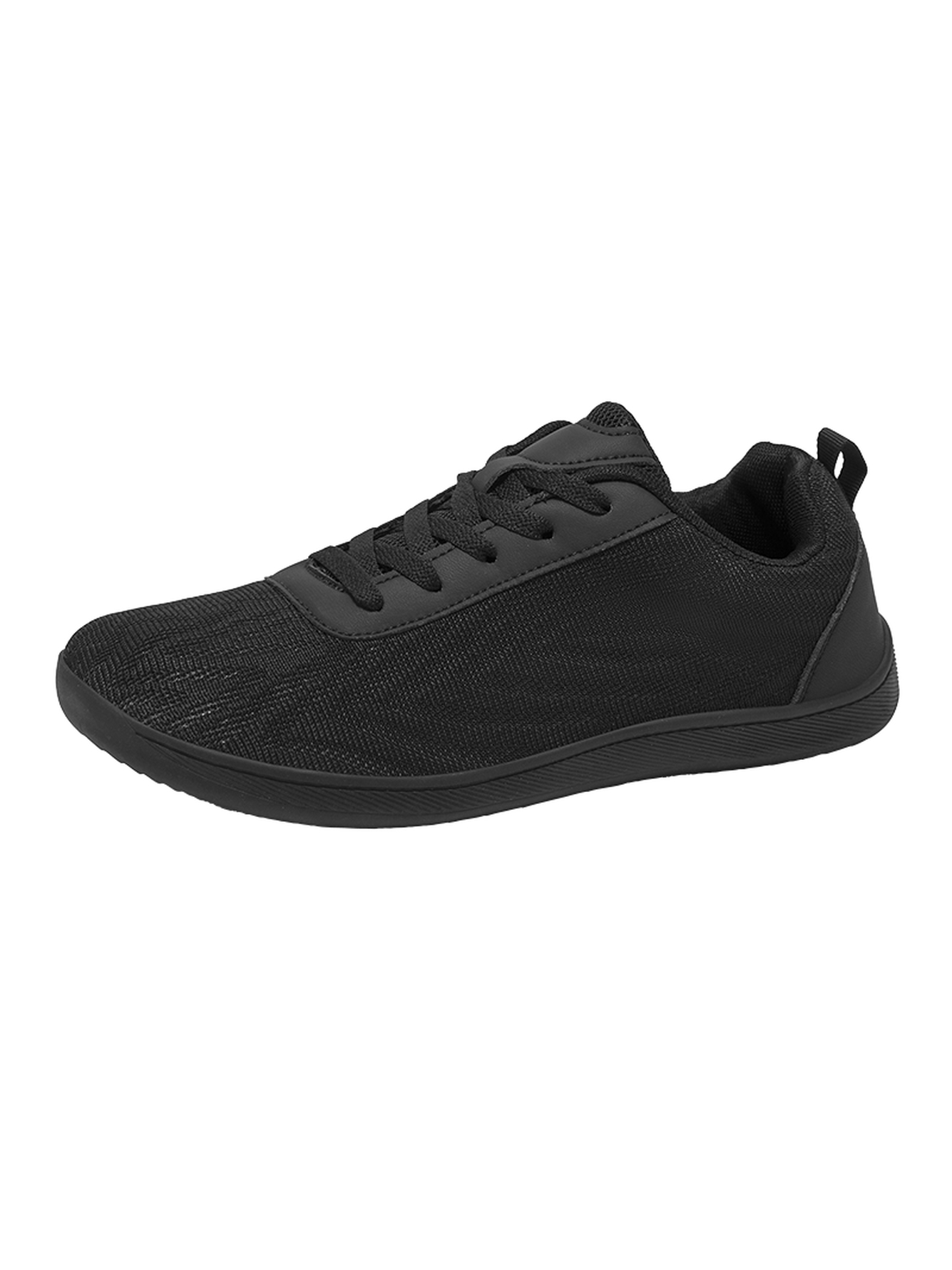Men Black Mesh Casual Sneakers