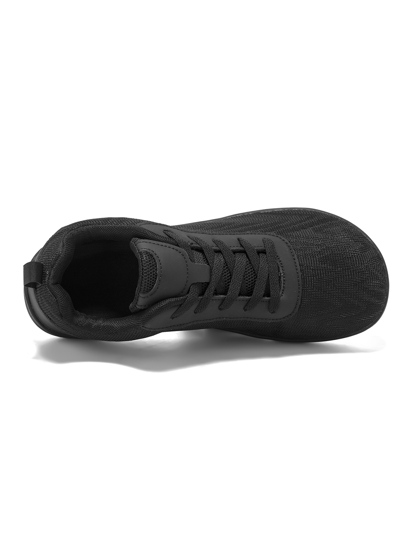 Men Black Mesh Casual Sneakers