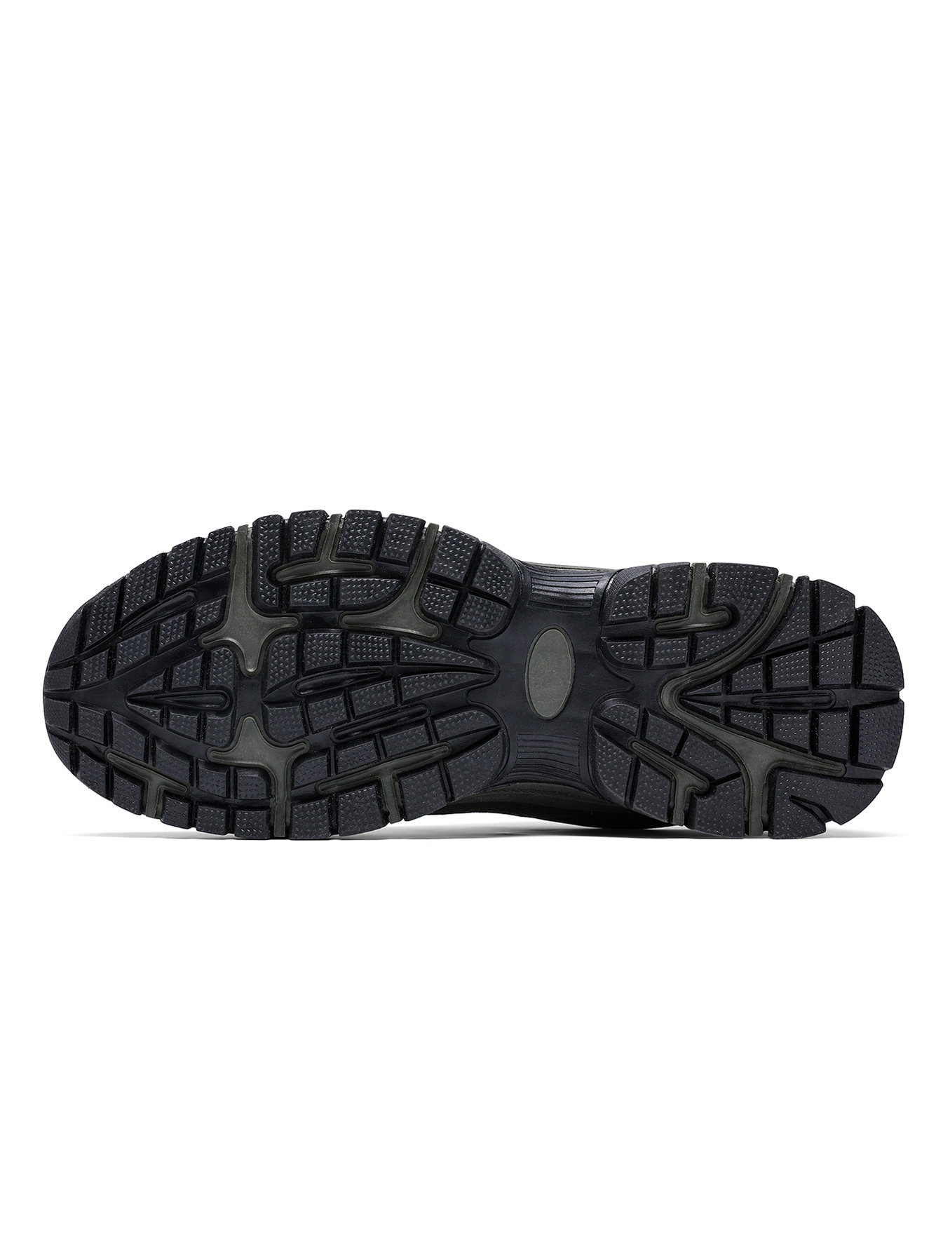 Men Olive Outdoor Sports Sneakers