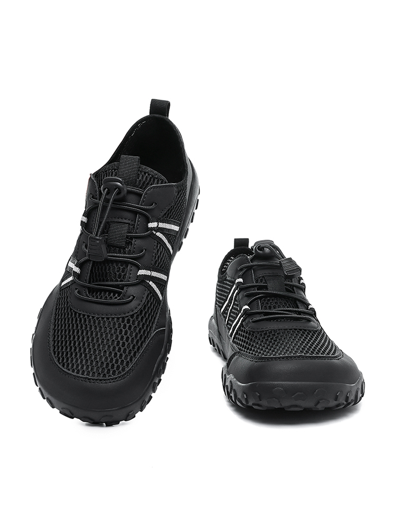 Men Black Mesh Water Sneakers
