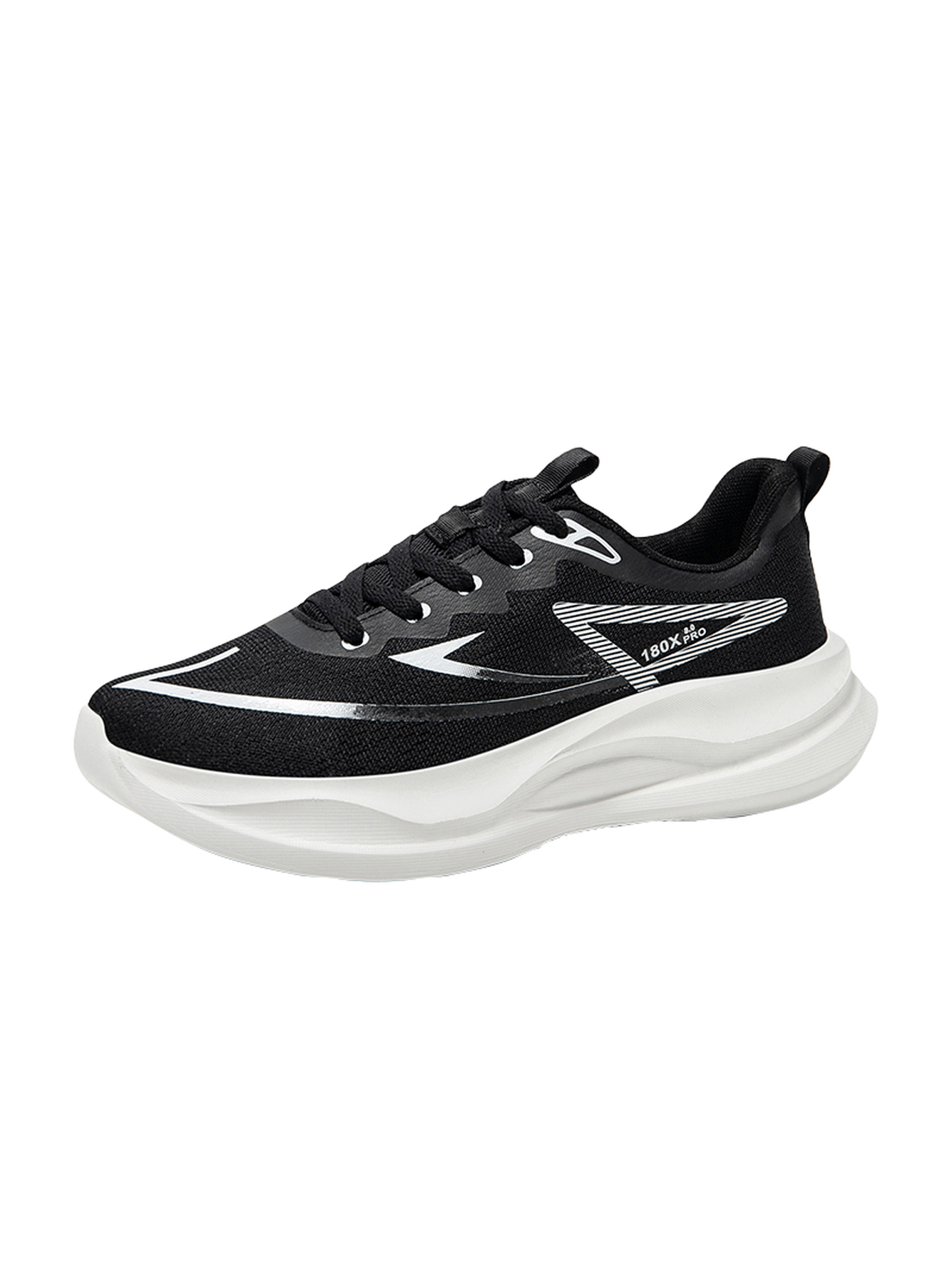 Men Black Lightweight Running Shoes