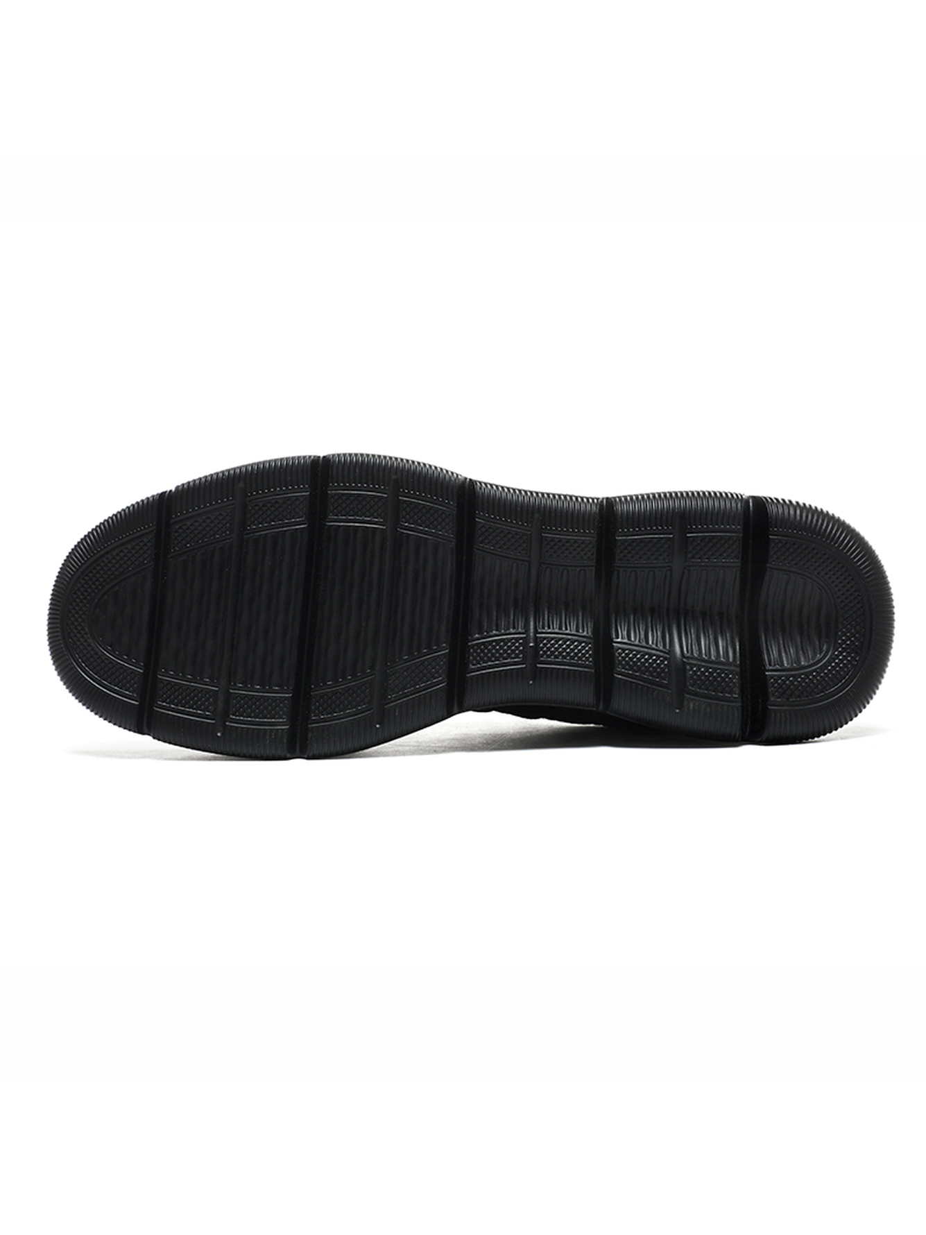 Men Black Mesh Comfort Sneakers