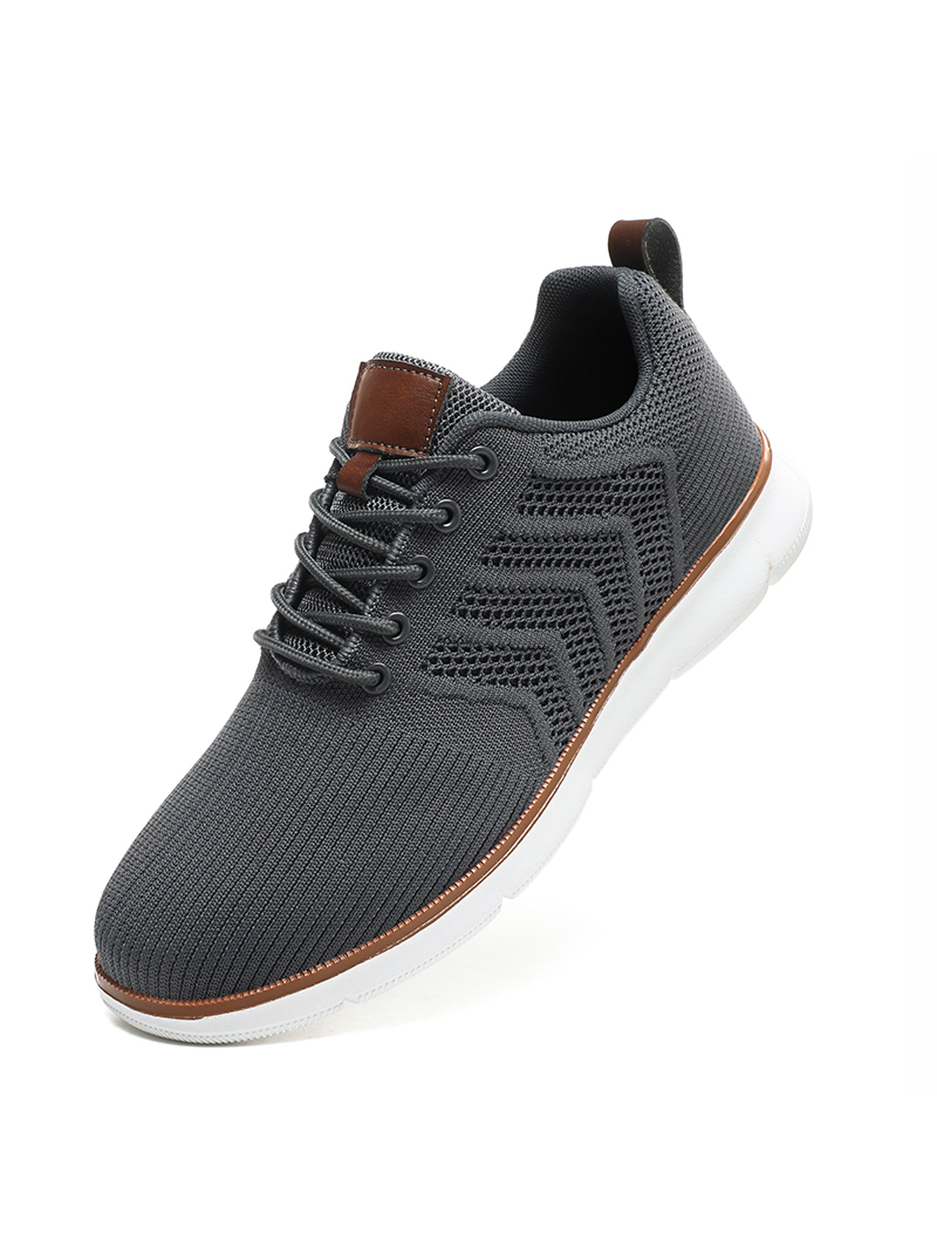 Men Grey Sports Sneakers