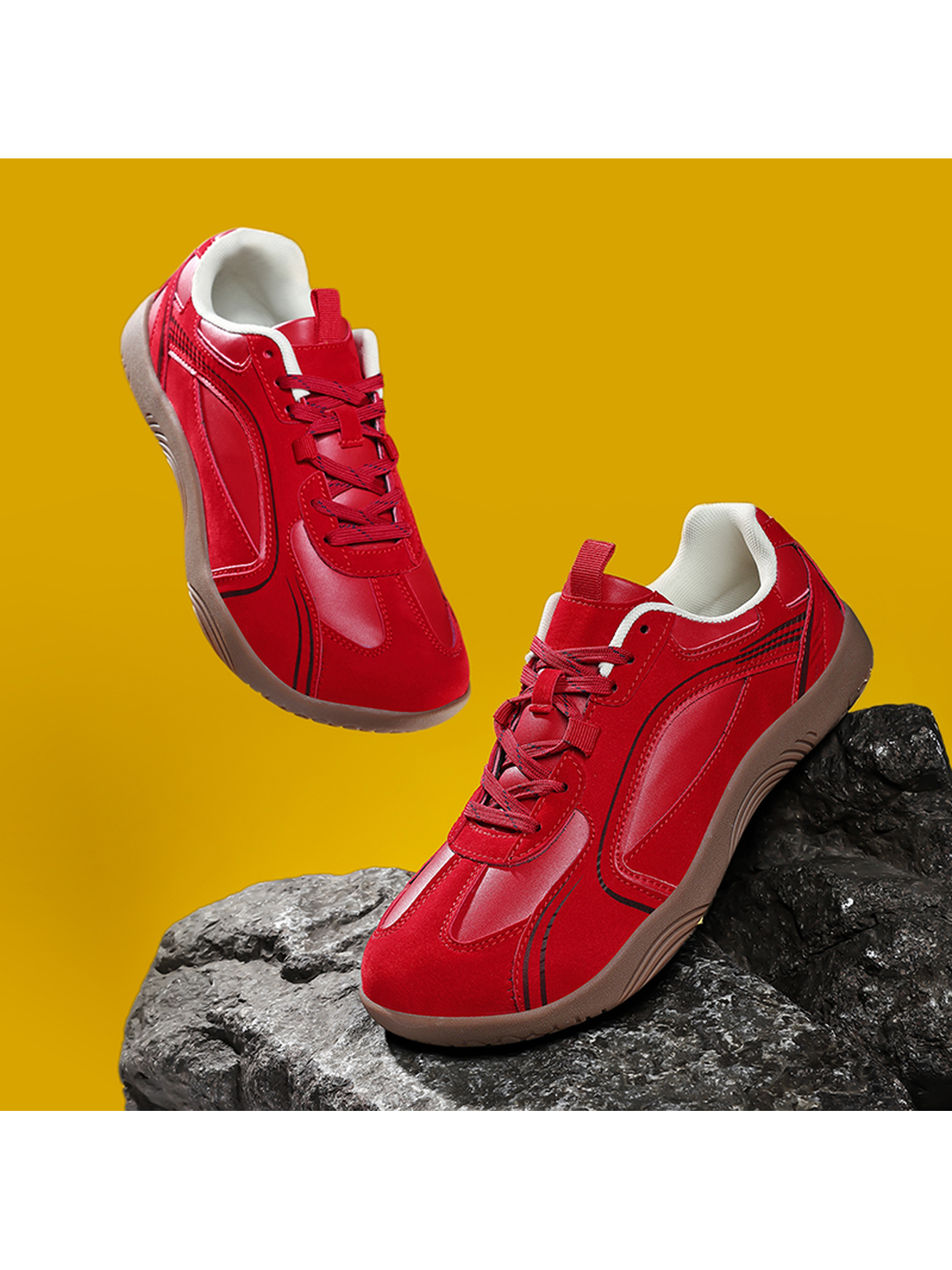 Red Men Casual Sports Sneakers