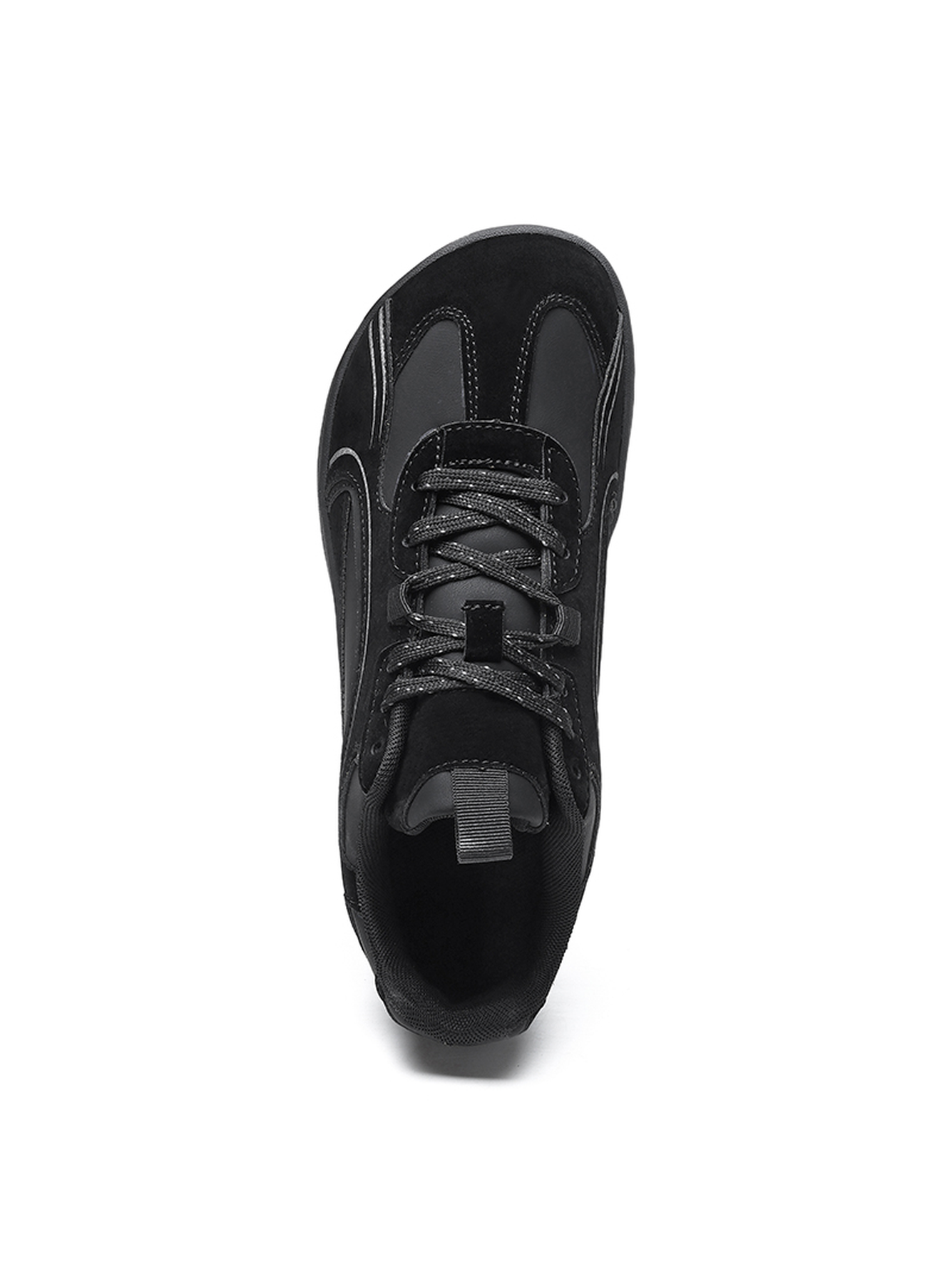 Men Black Performance Sports Sneakers