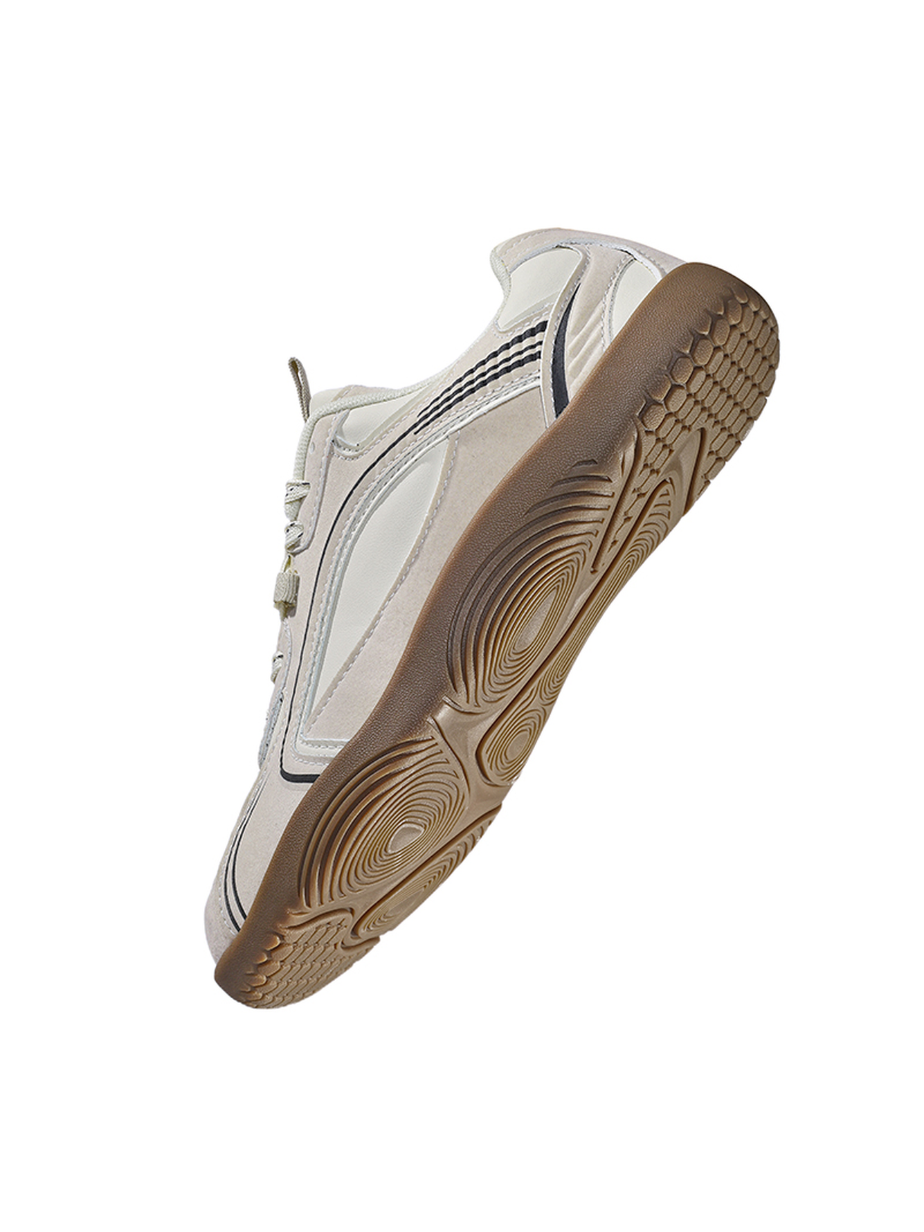 Men Beige Sports Sneakers