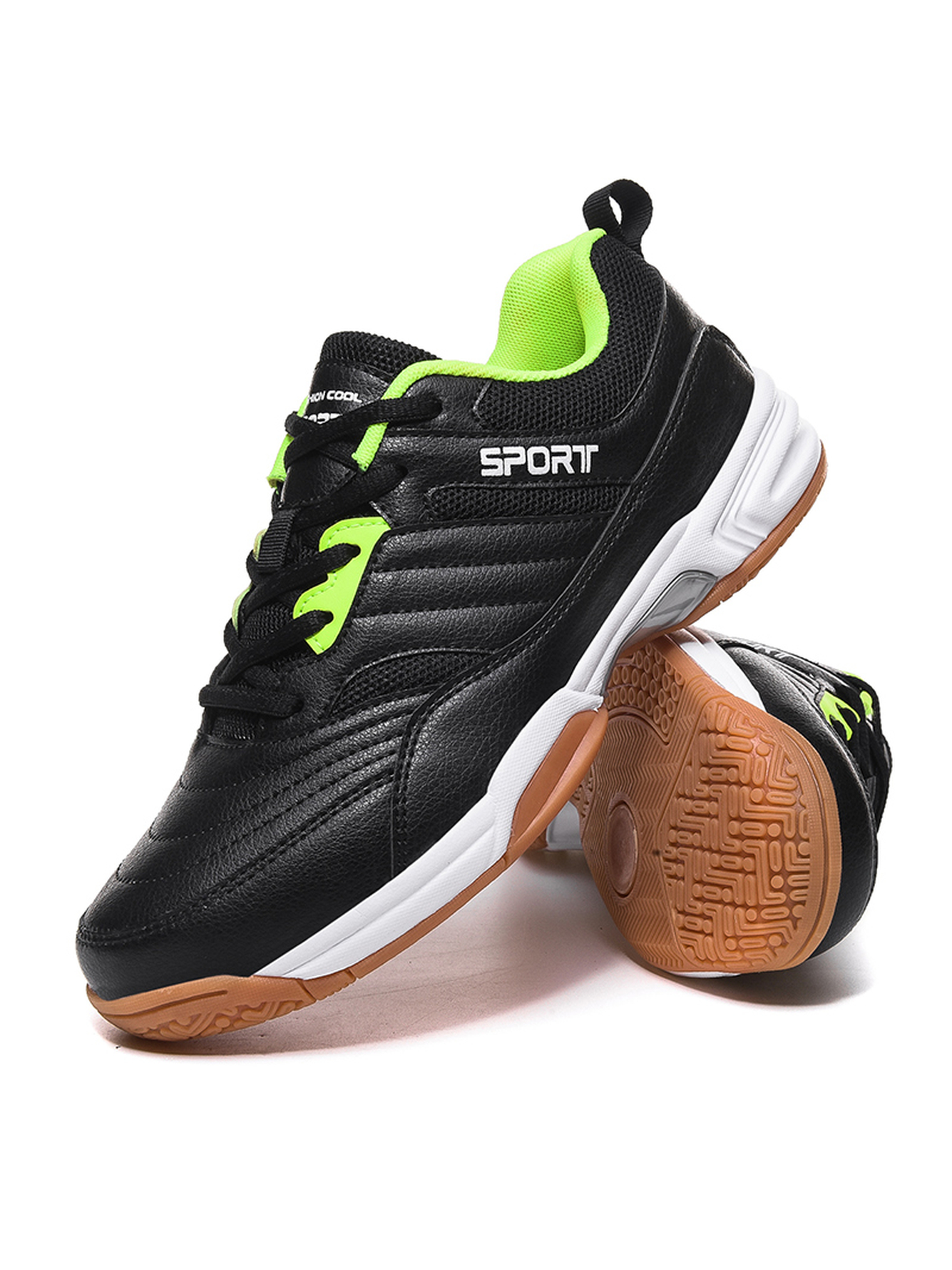 Men Black Sports Sneakers