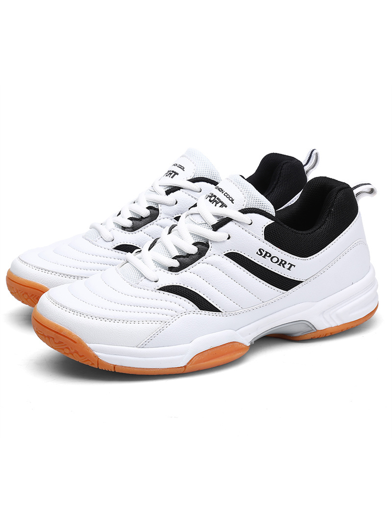 Men White Sports Sneakers