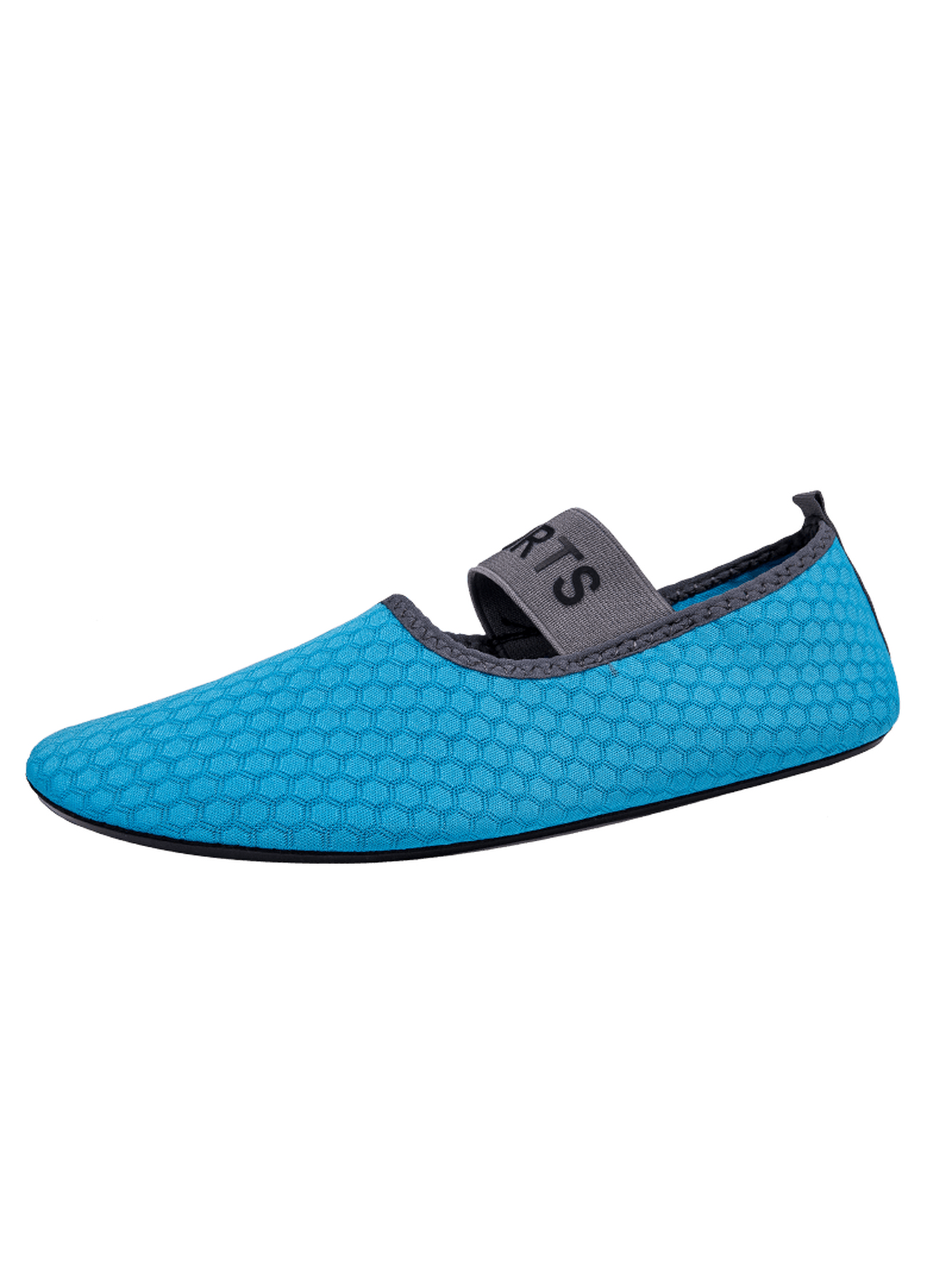 Aqua Blue Honeycomb Sports Water Shoes