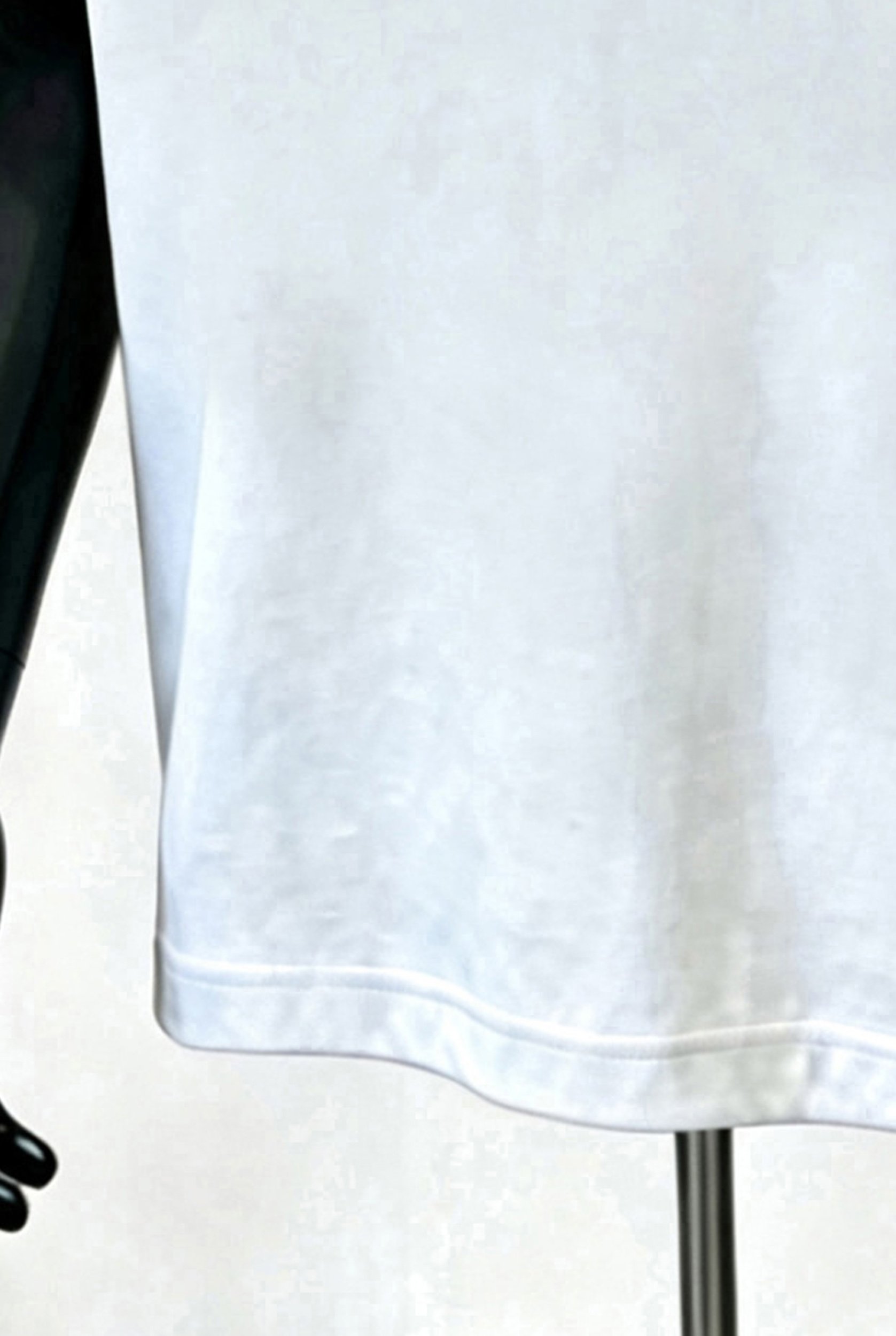 White Graphic Round Neck Loose Fit T-Shirt