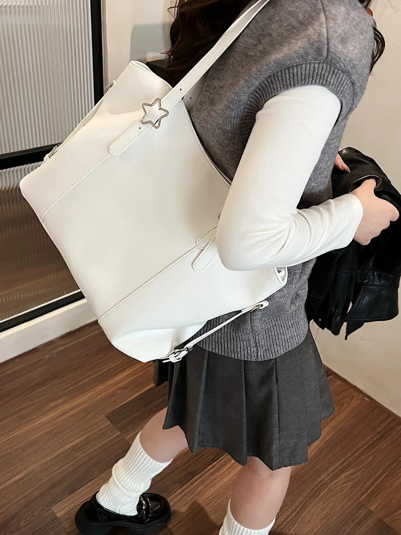 Off-White Star Accent Shoulder Bag