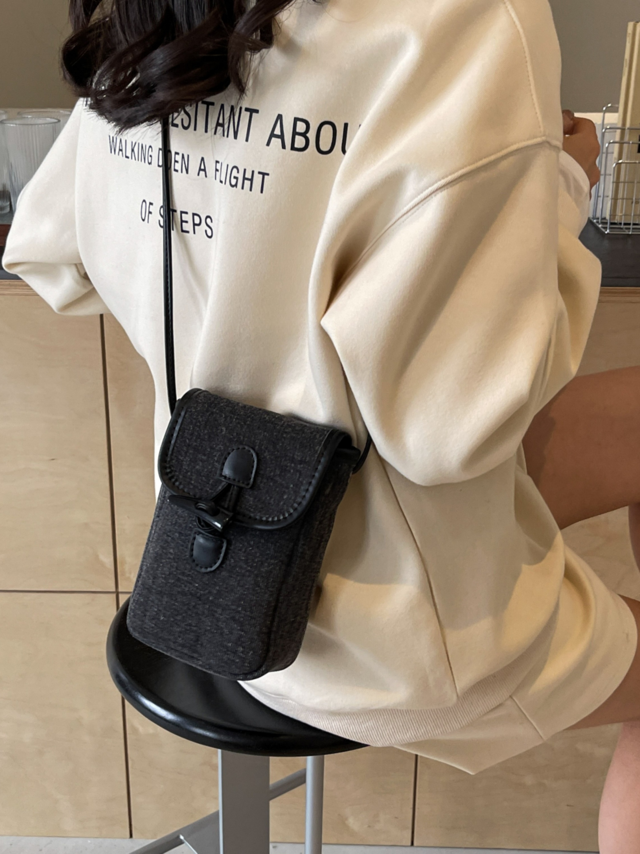 Black Crossbody Mini Bag