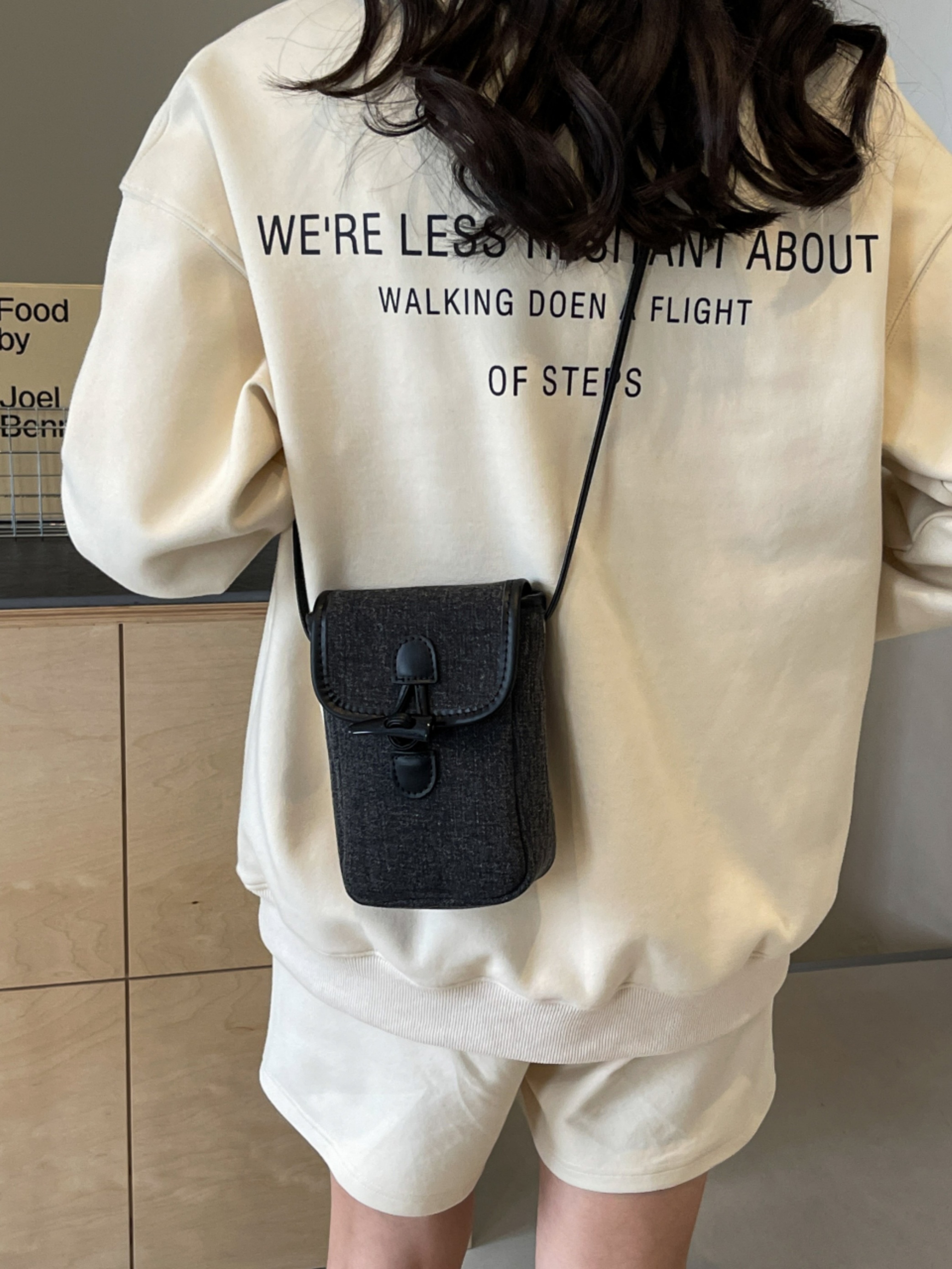 Black Crossbody Mini Bag