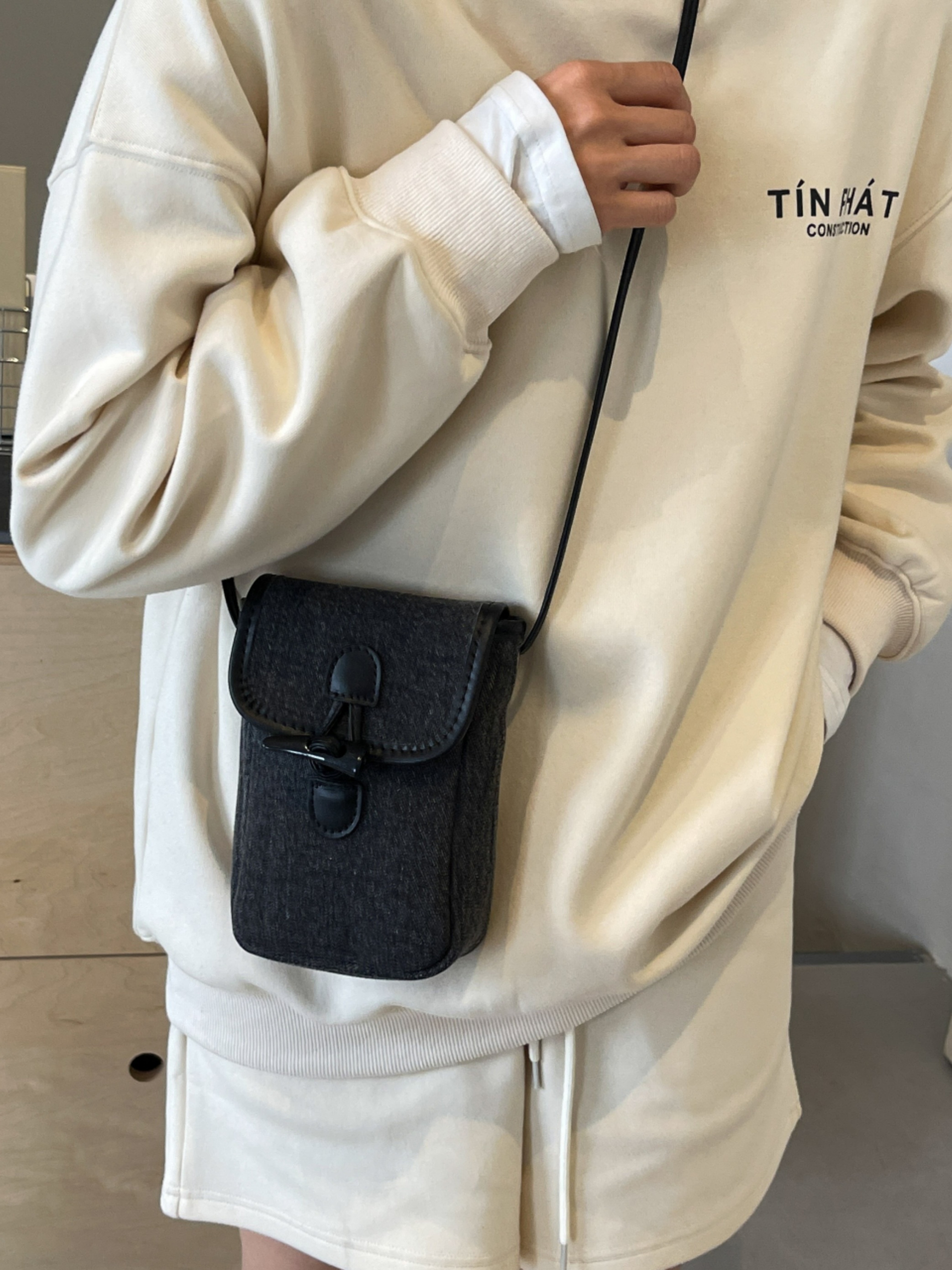Black Crossbody Mini Bag
