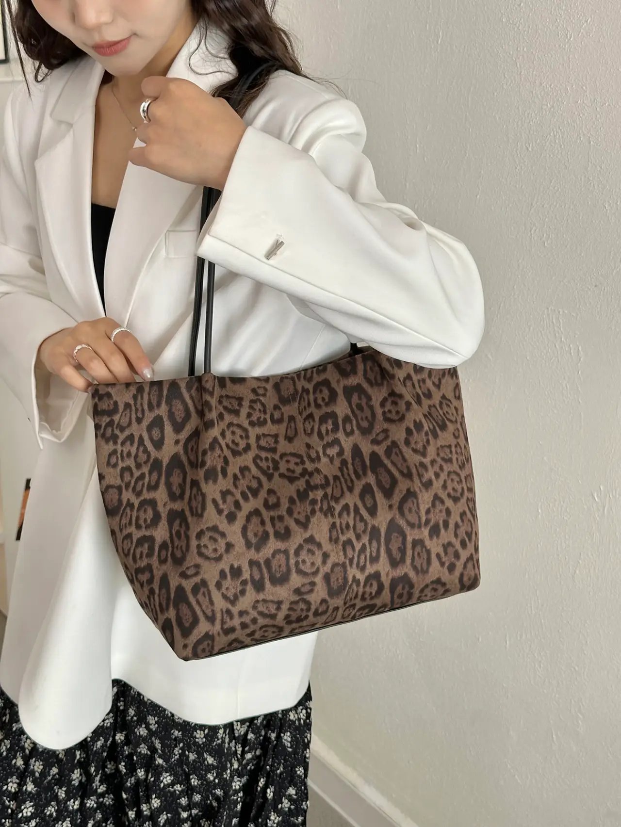 Leopard Print Shoulder Bag