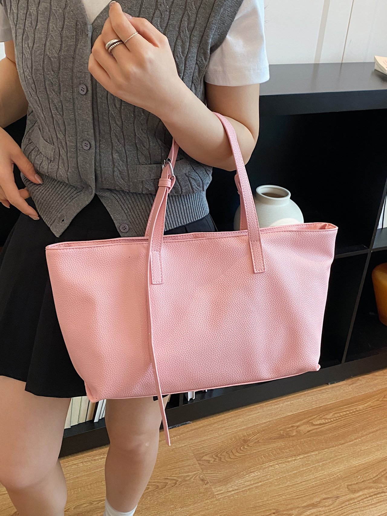 Pink Everyday Tote Bag